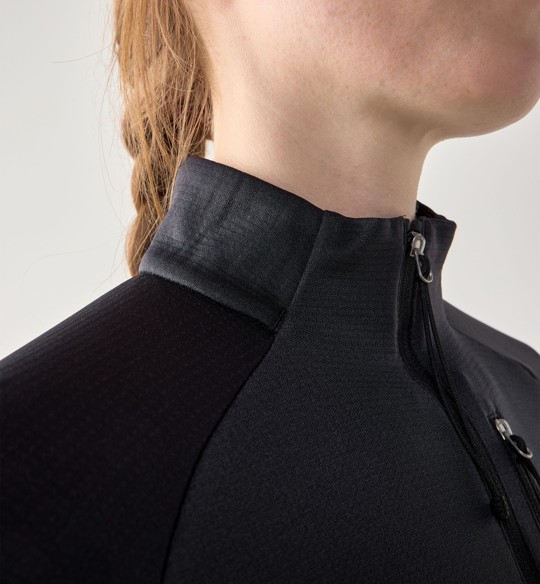 Korp Mid Halfzip Women True Black