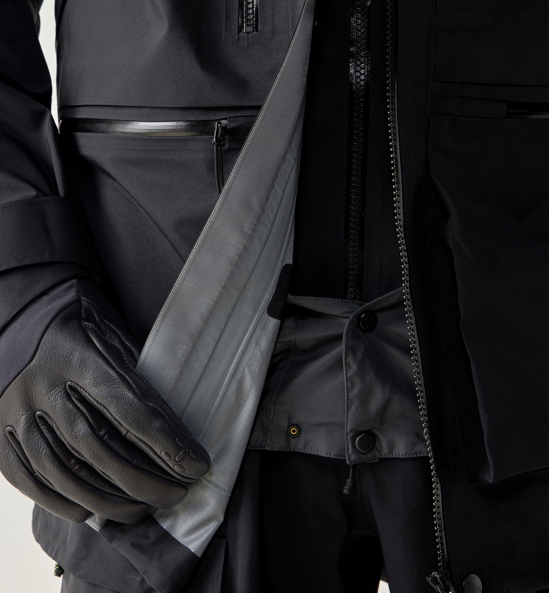 Vassi GTX Pro II Jacket Men True Black