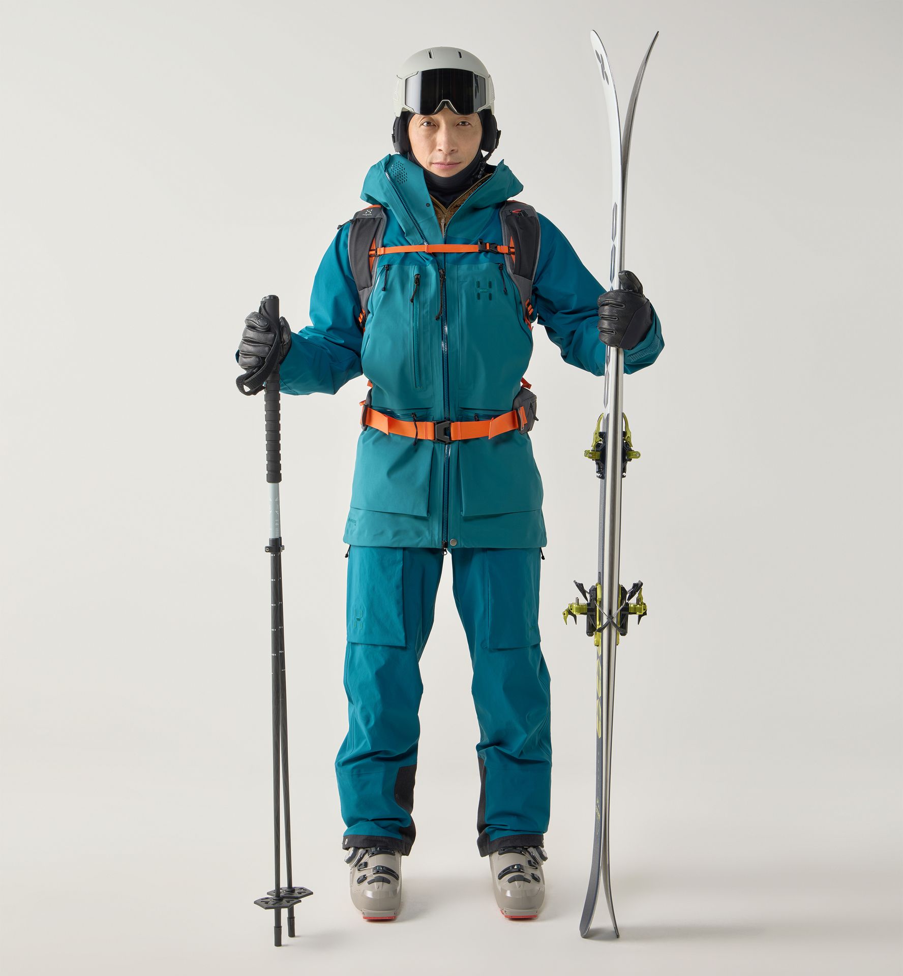 Vassi GTX Pro II Jacket Men Mountain Teal/Deep Teal