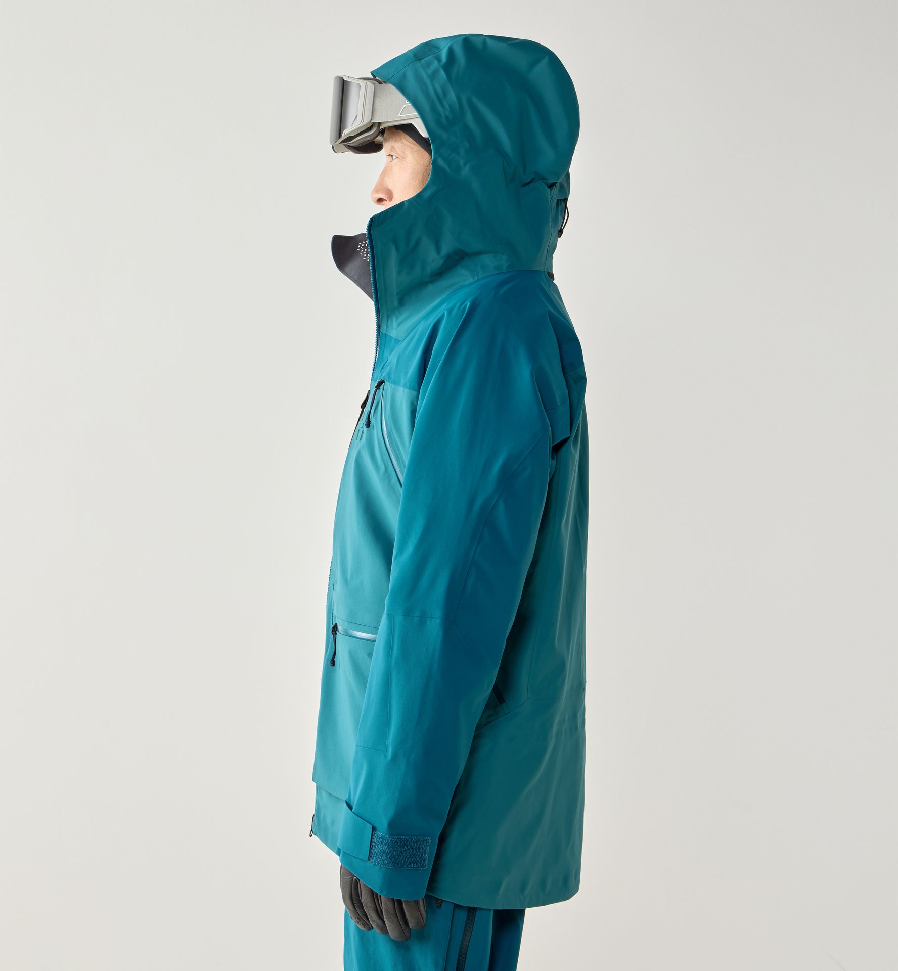 Vassi GTX Pro II Jacket Men Mountain Teal/Deep Teal