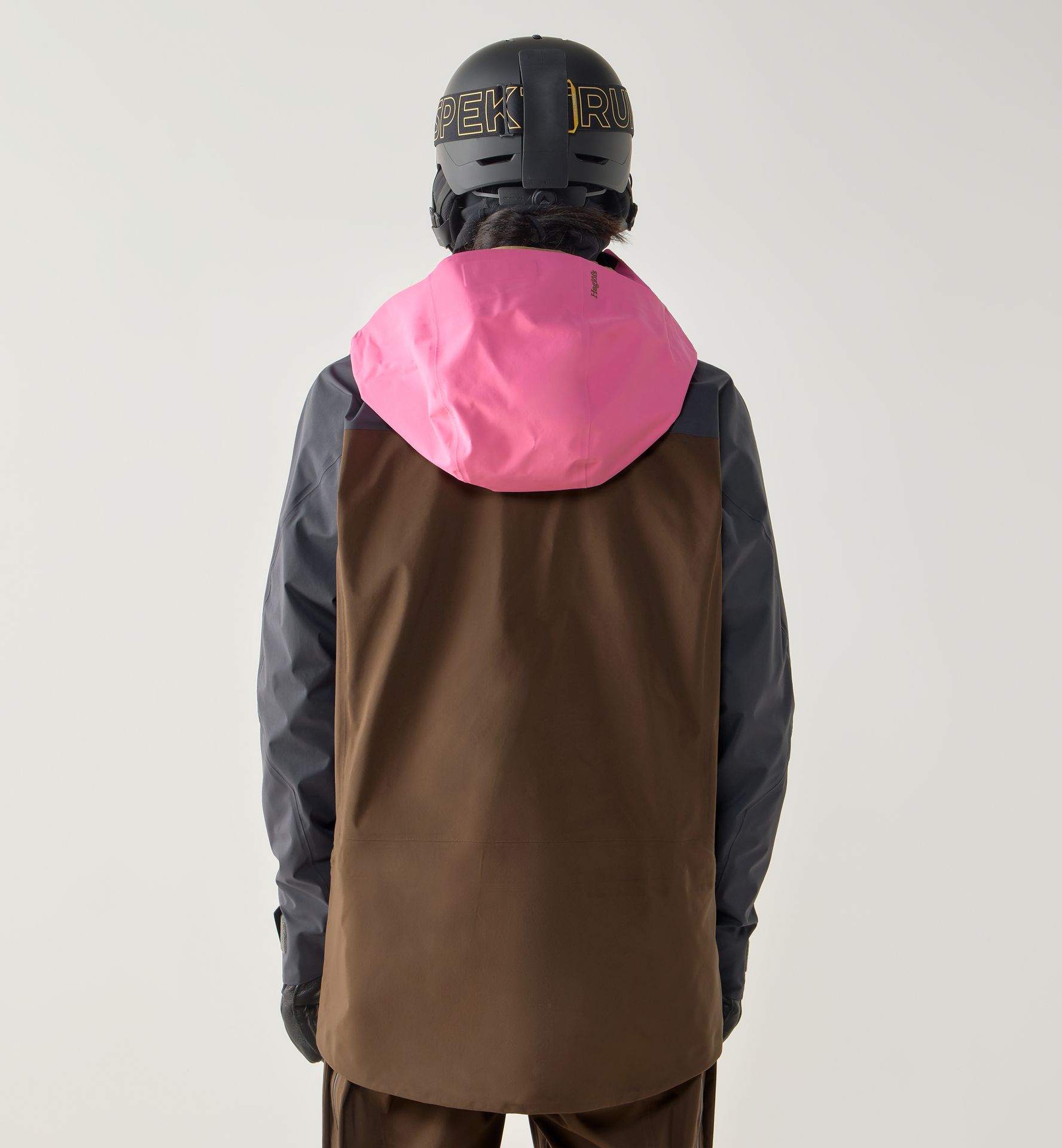 Vassi GTX Pro II Jacket Men Lantana Pink/Woodland Brown