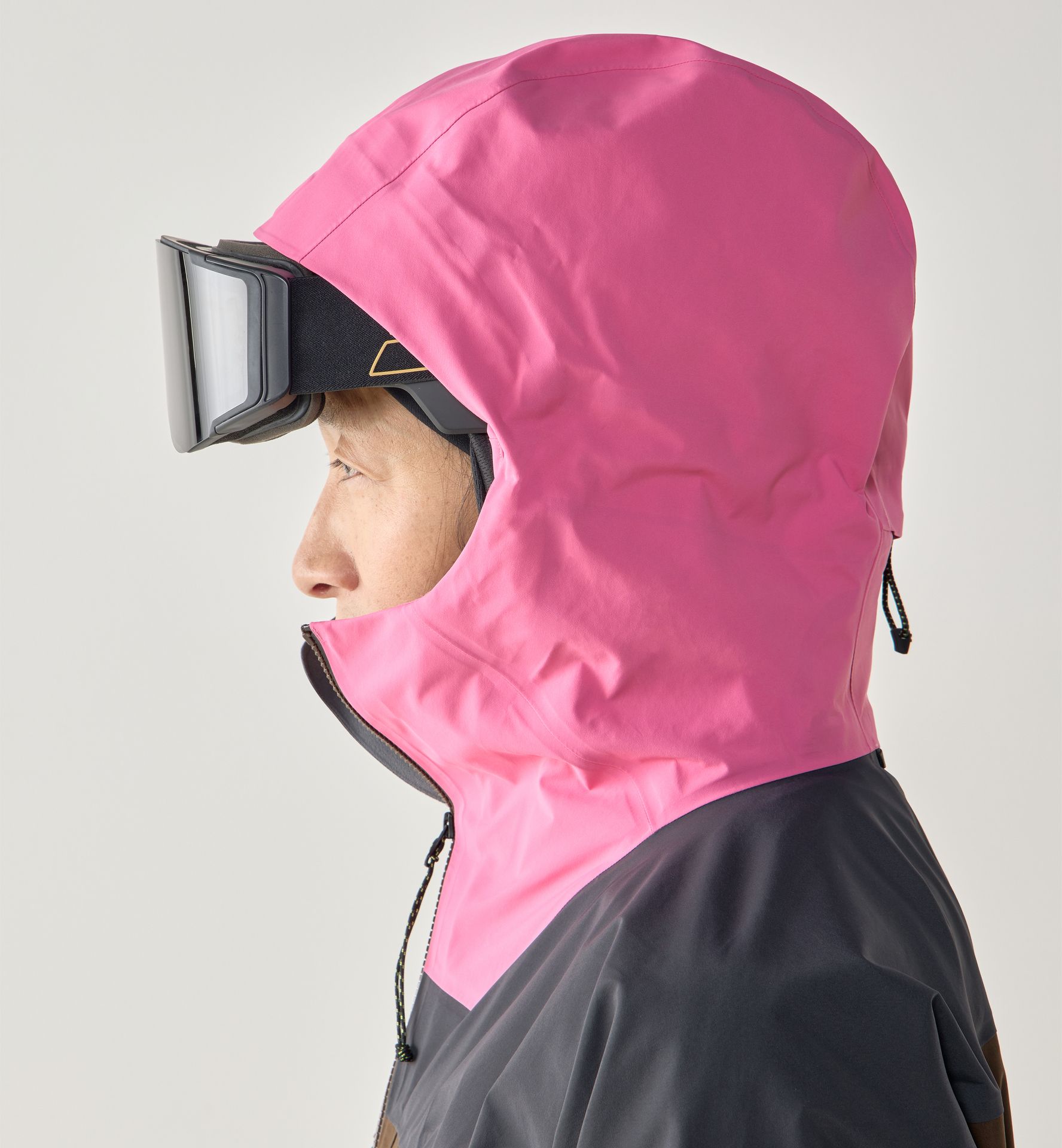 Vassi GTX Pro II Jacket Men Lantana Pink/Woodland Brown