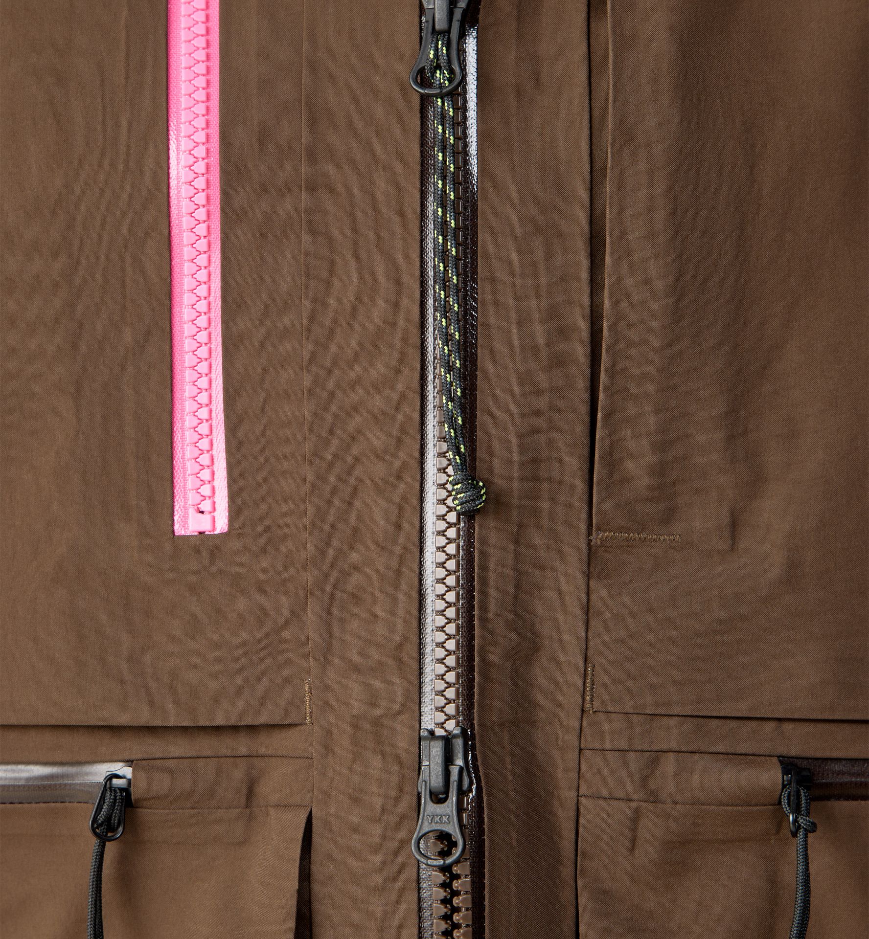 Vassi GTX Pro II Jacket Men Lantana Pink/Woodland Brown