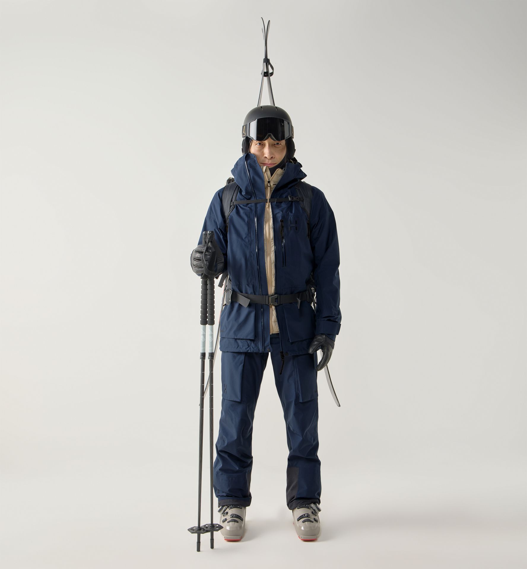 Vassi GTX II Jacket Men Tarn Blue