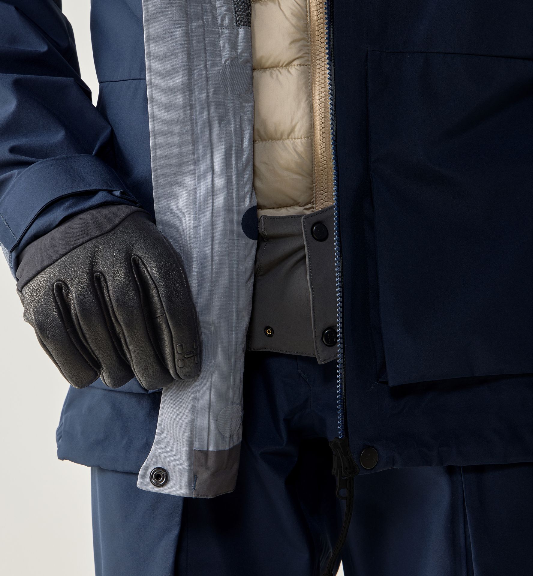 Vassi GTX II Jacket Men Tarn Blue