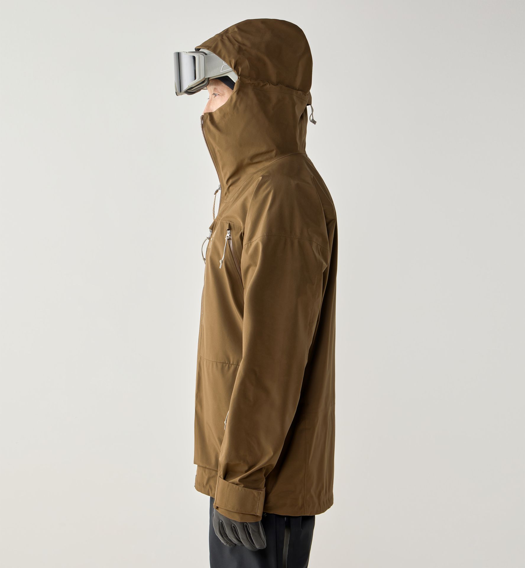 Vassi GTX II Jacket Men Teak Brown/Woodland Brown