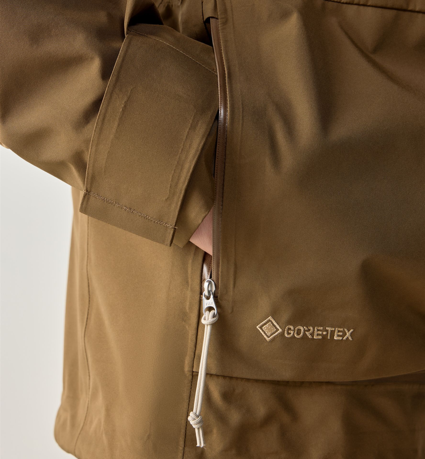 Vassi GTX II Jacket Men Teak Brown/Woodland Brown