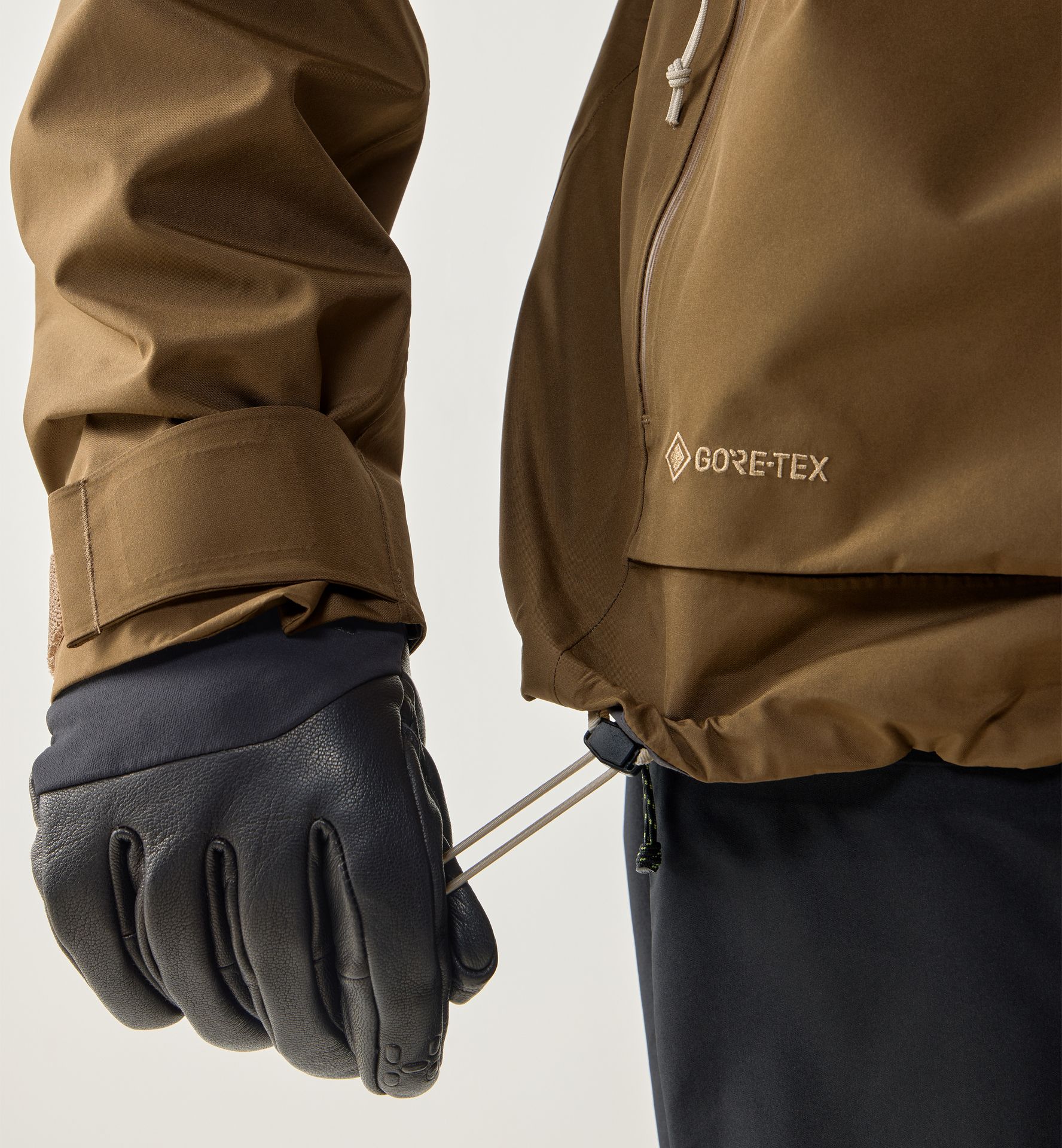 Vassi GTX II Jacket Men Teak Brown/Woodland Brown