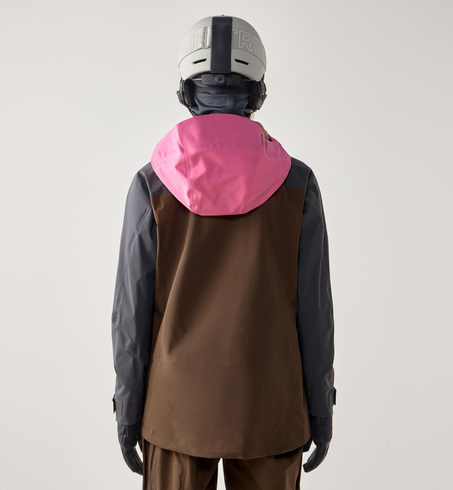 Vassi GTX Pro II Jacket Women Lantana Pink/Oak Brown