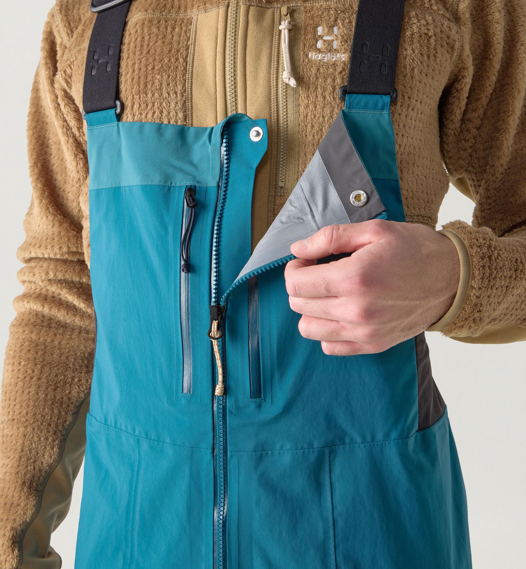 Vassi GTX Pro II Bib Men Deep Teal