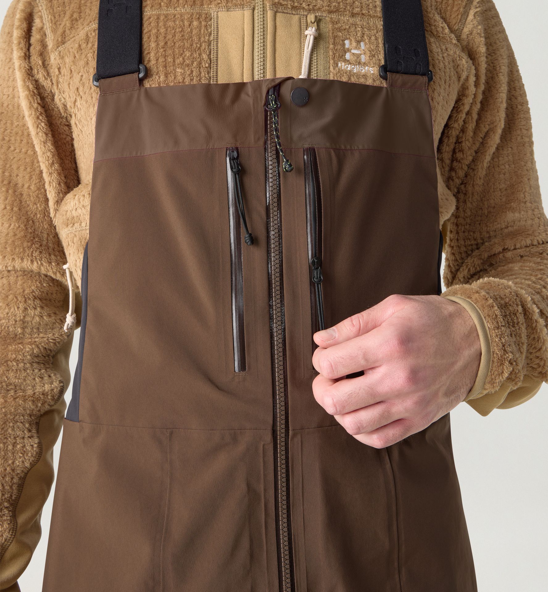 Vassi GTX Pro II Bib Men Woodland Brown