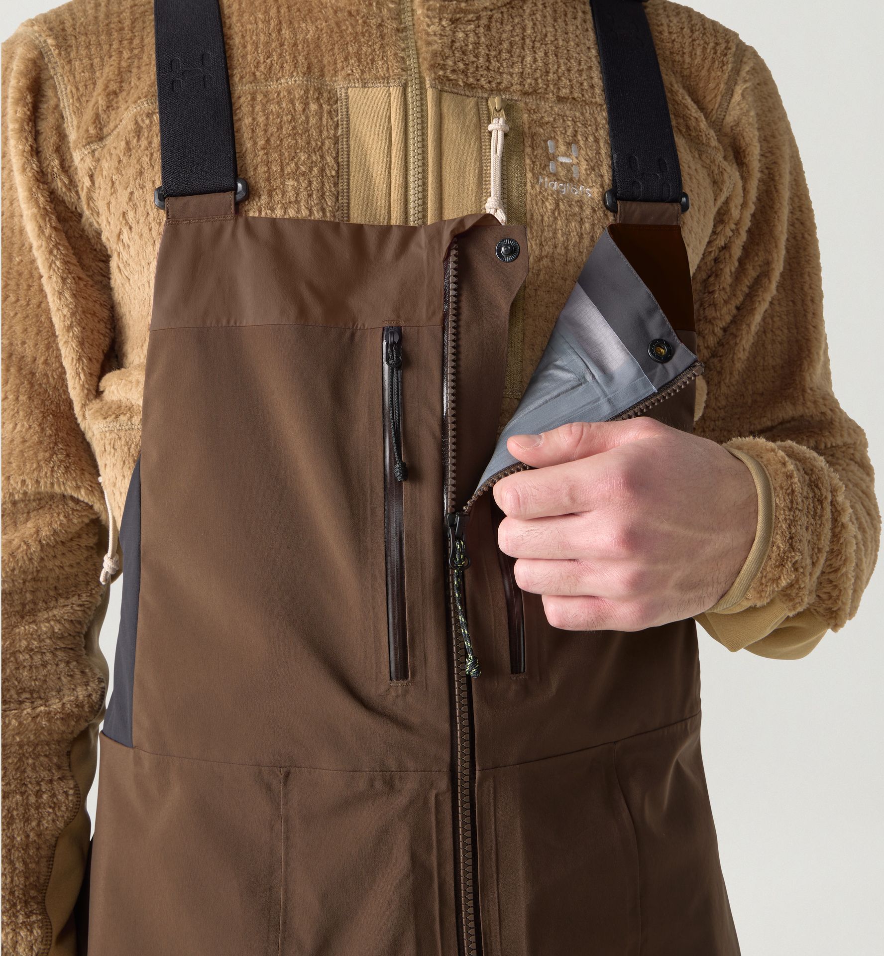 Vassi GTX Pro II Bib Men Woodland Brown