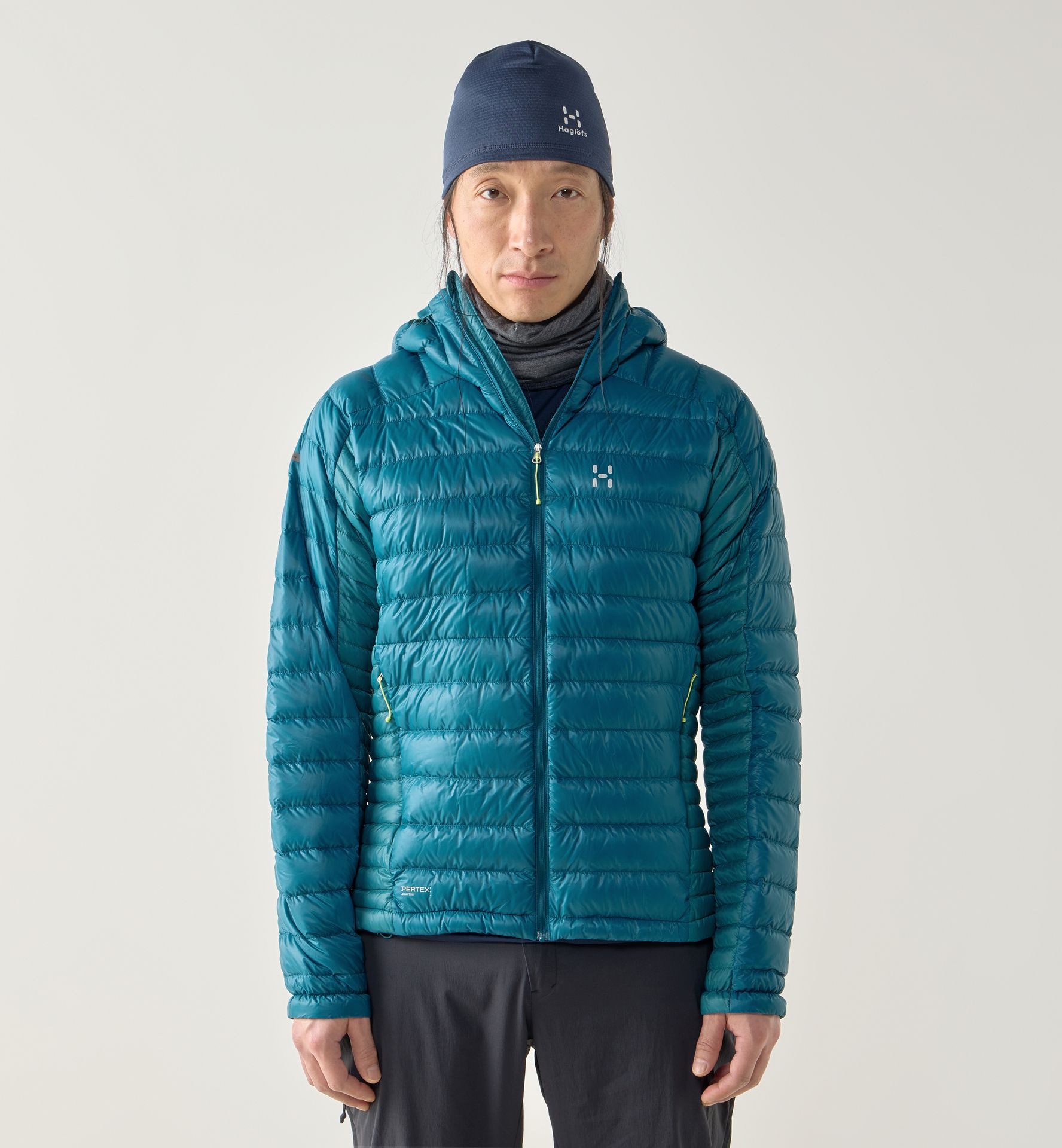 L.I.M Down II Hood Men Deep Teal/Mountain Teal