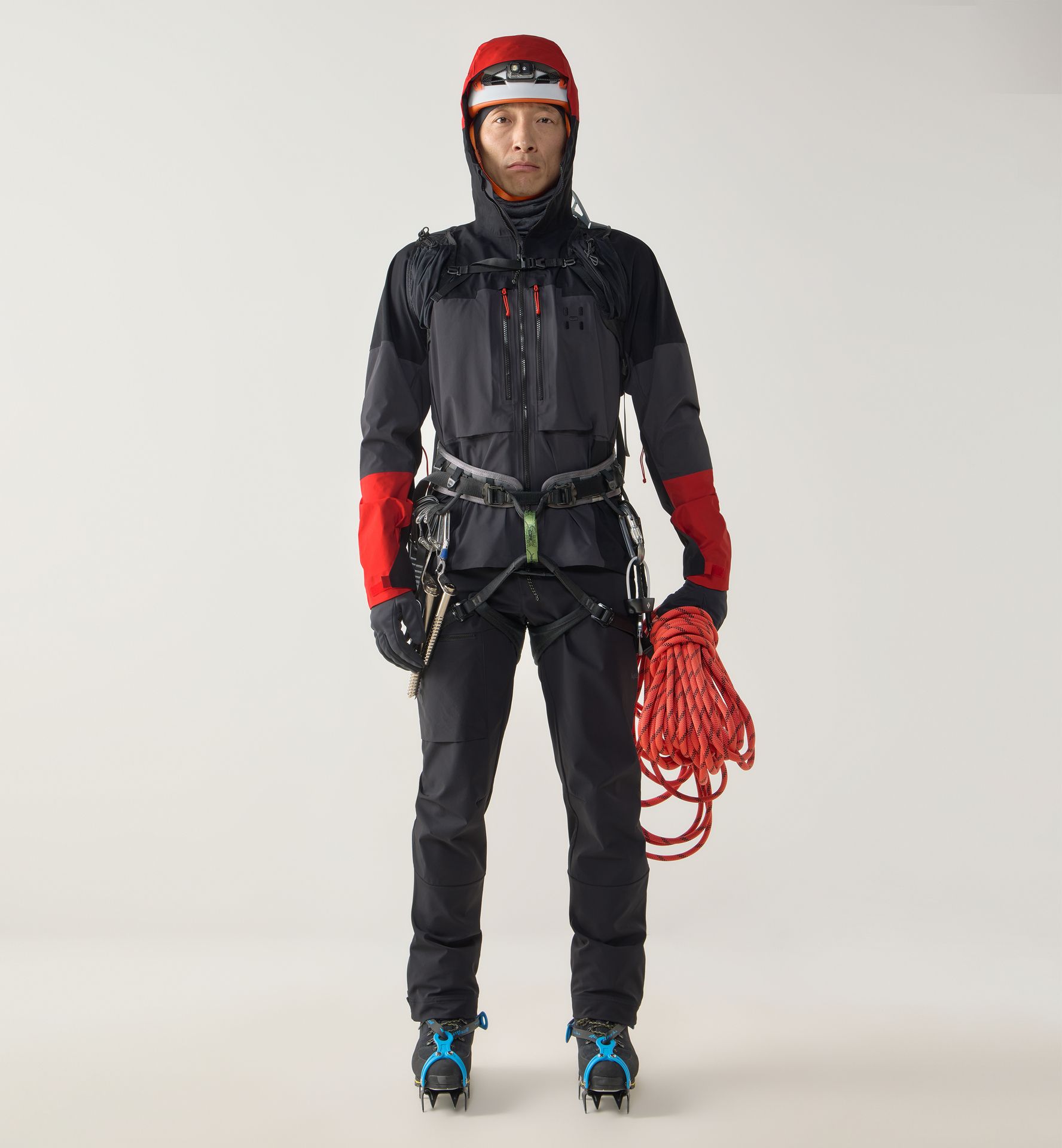 Spitz GTX Pro II Jacket Men Magnetite/True Black