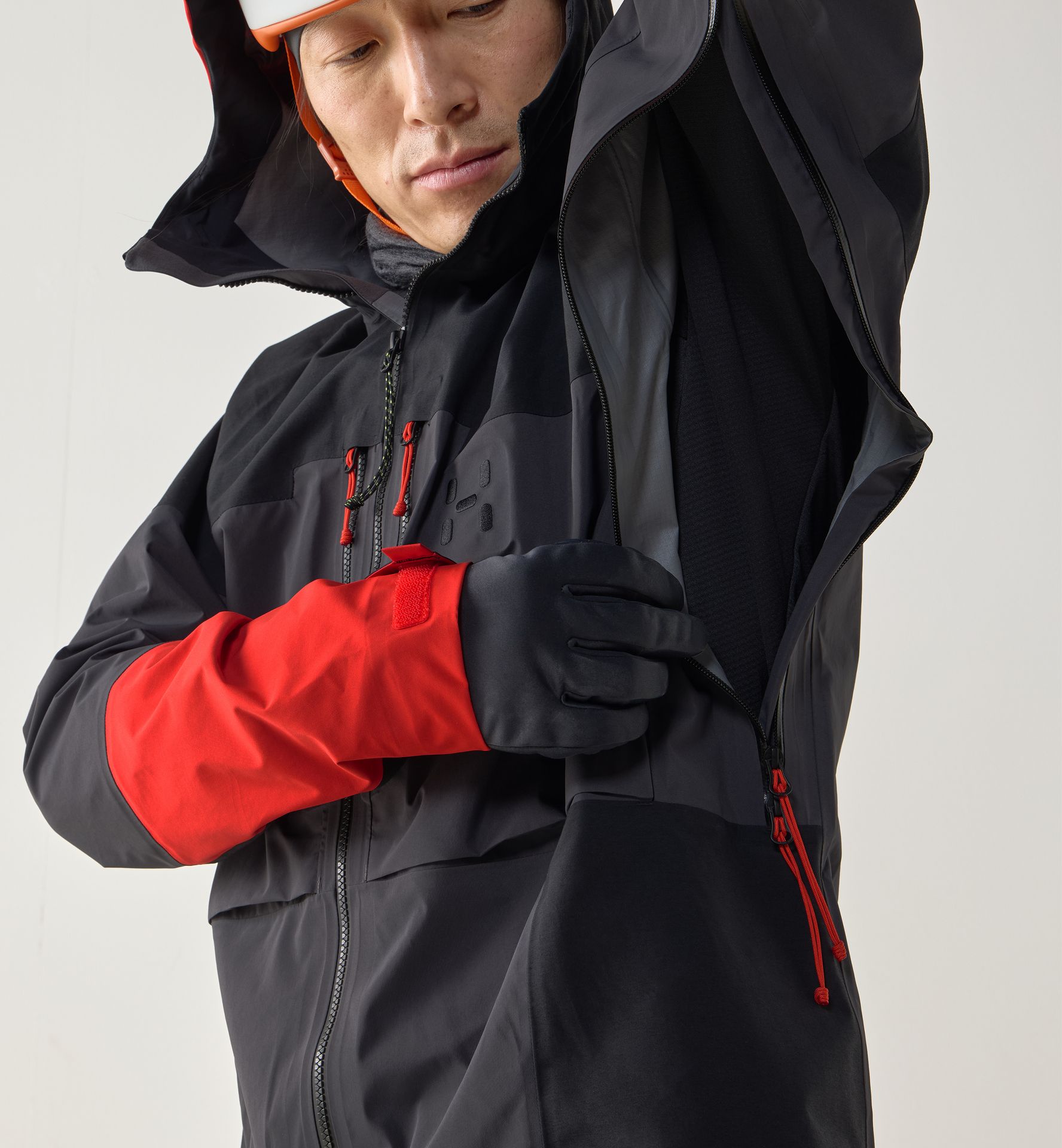 Spitz GTX Pro II Jacket Men Magnetite/True Black