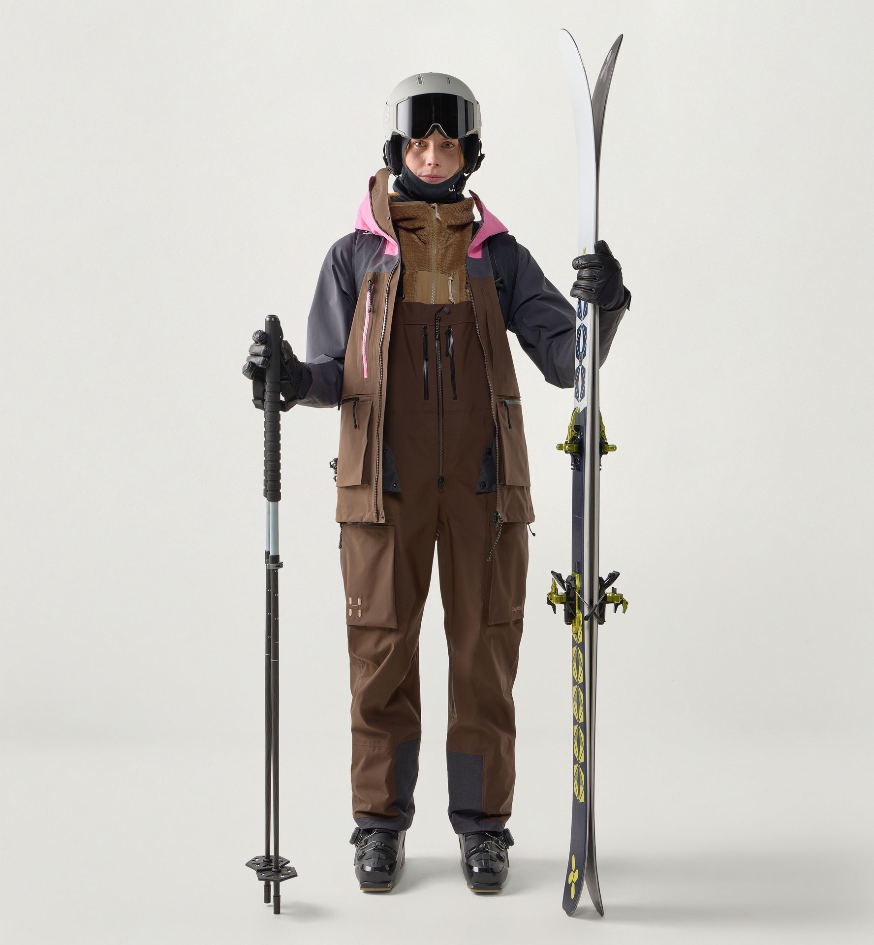 Vassi GTX Pro II Bib Women Woodland Brown