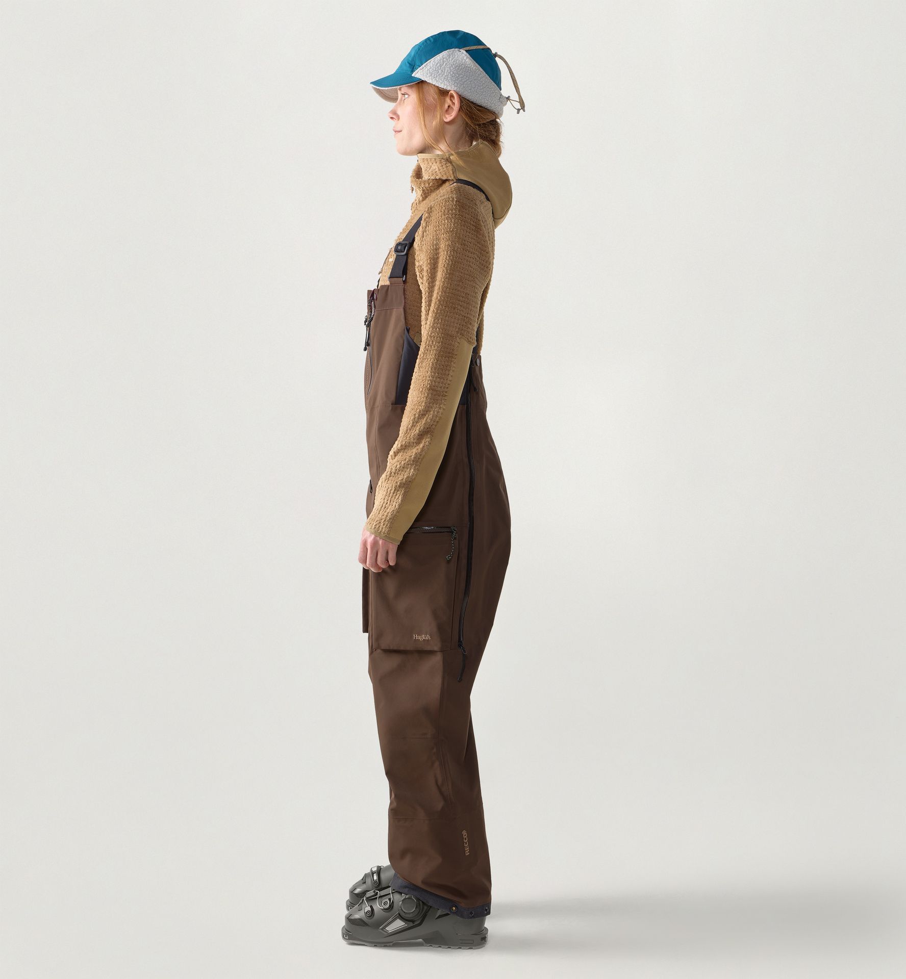 Vassi GTX Pro II Bib Women Woodland Brown