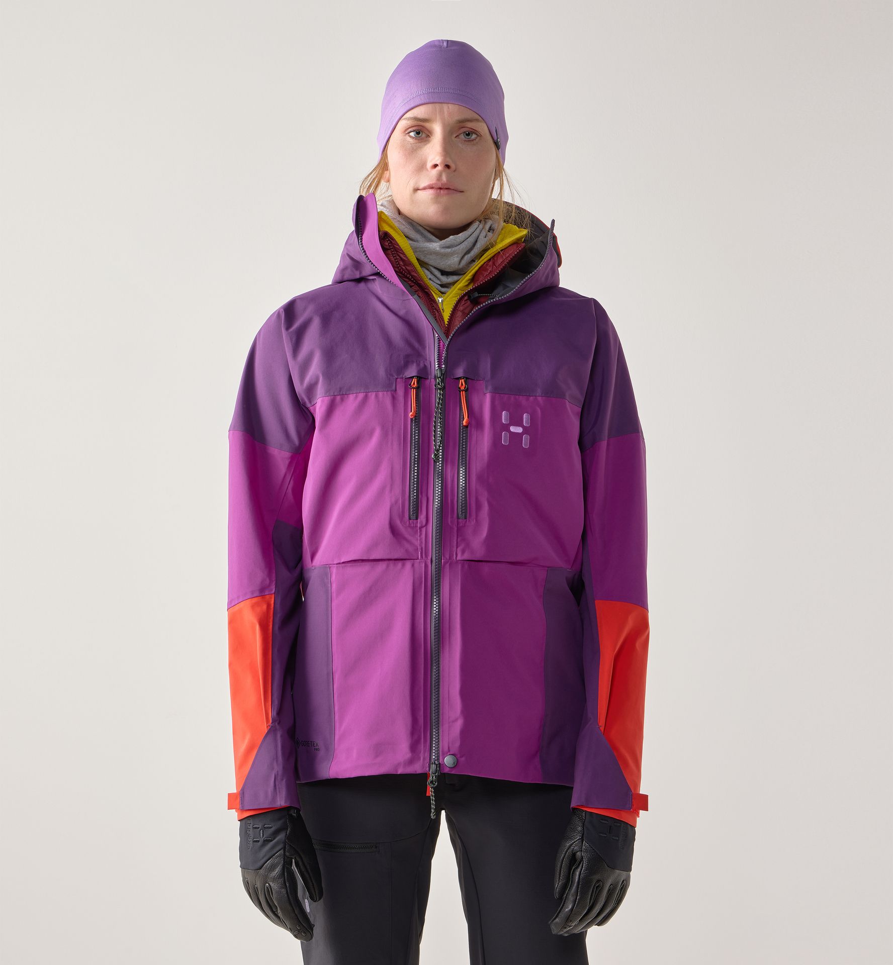 Spitz GTX Pro II Jacket Women Grape Purple/Purple Night