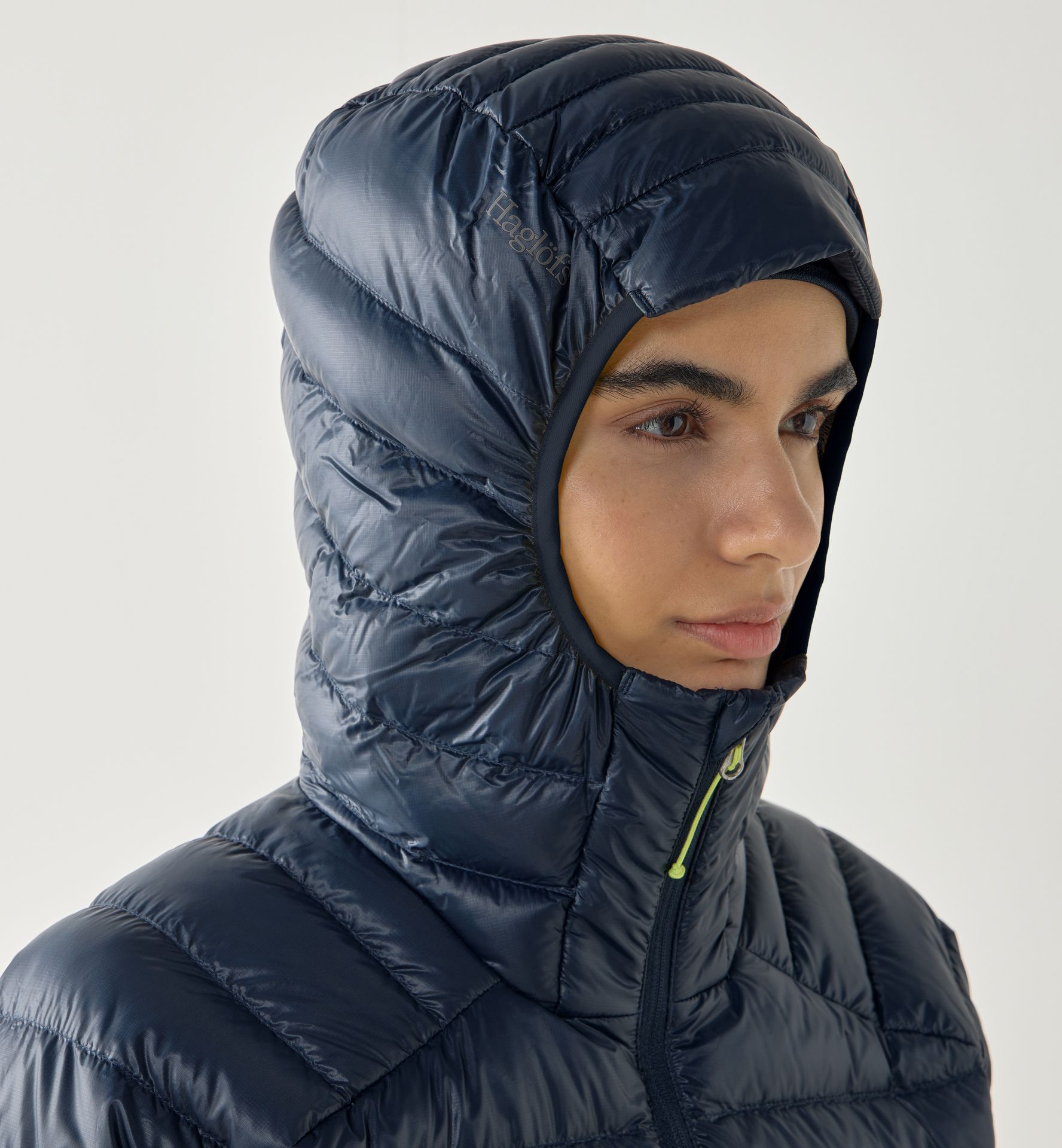 L.I.M Down II Hood Women Tarn Blue