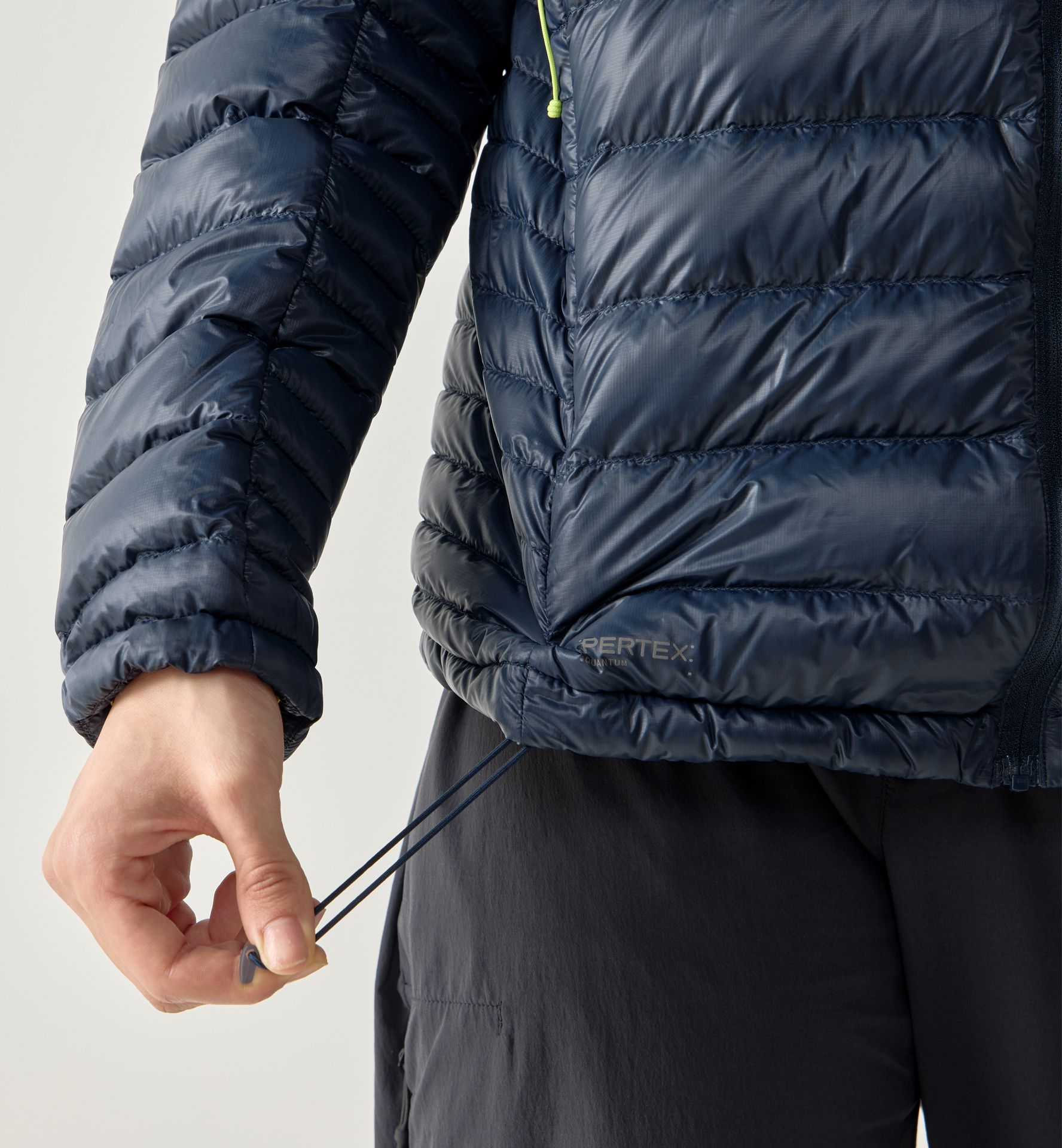 L.I.M Down II Hood Women Tarn Blue