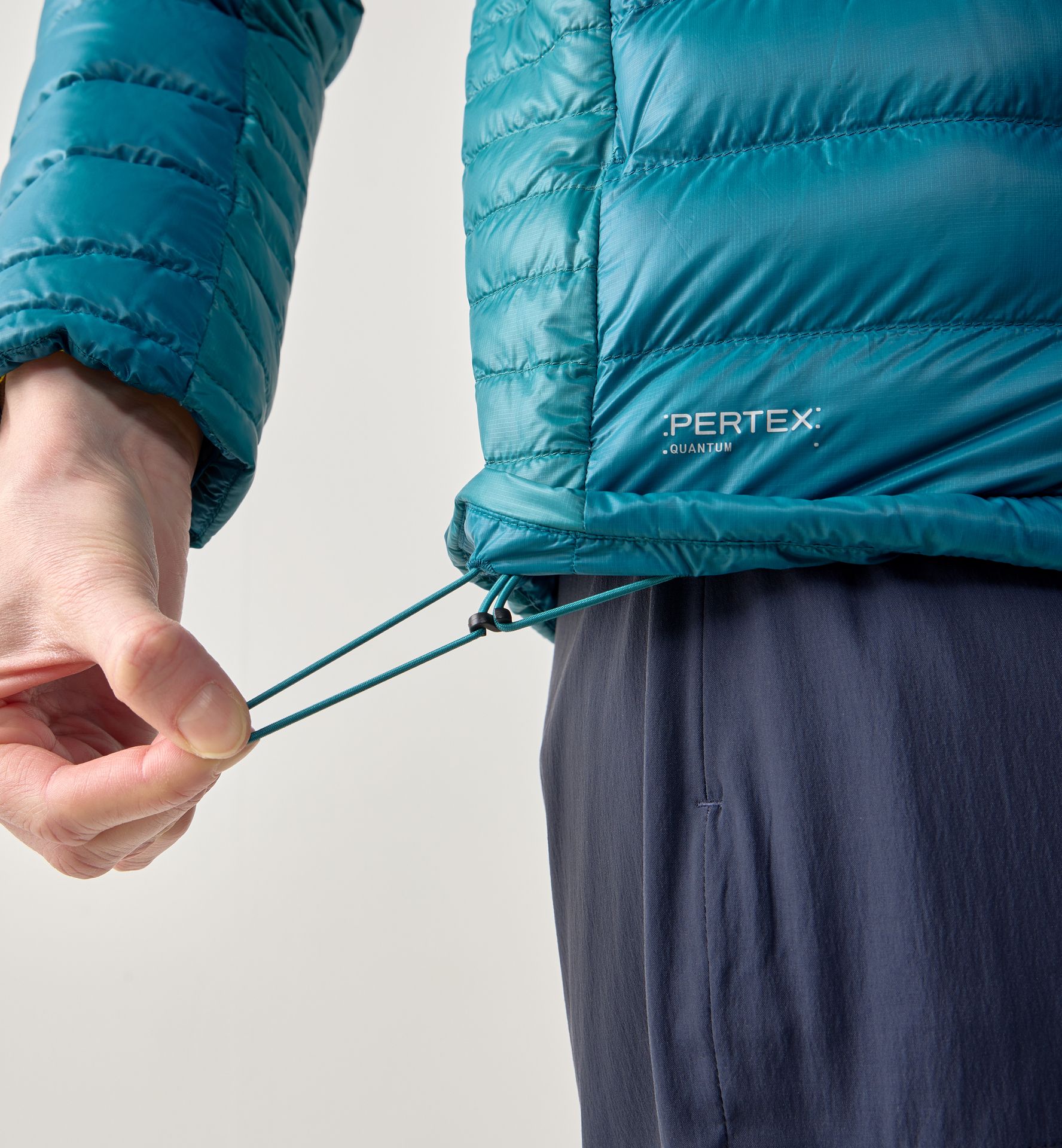 L.I.M Down II Hood Women Deep Teal/Mountain Teal