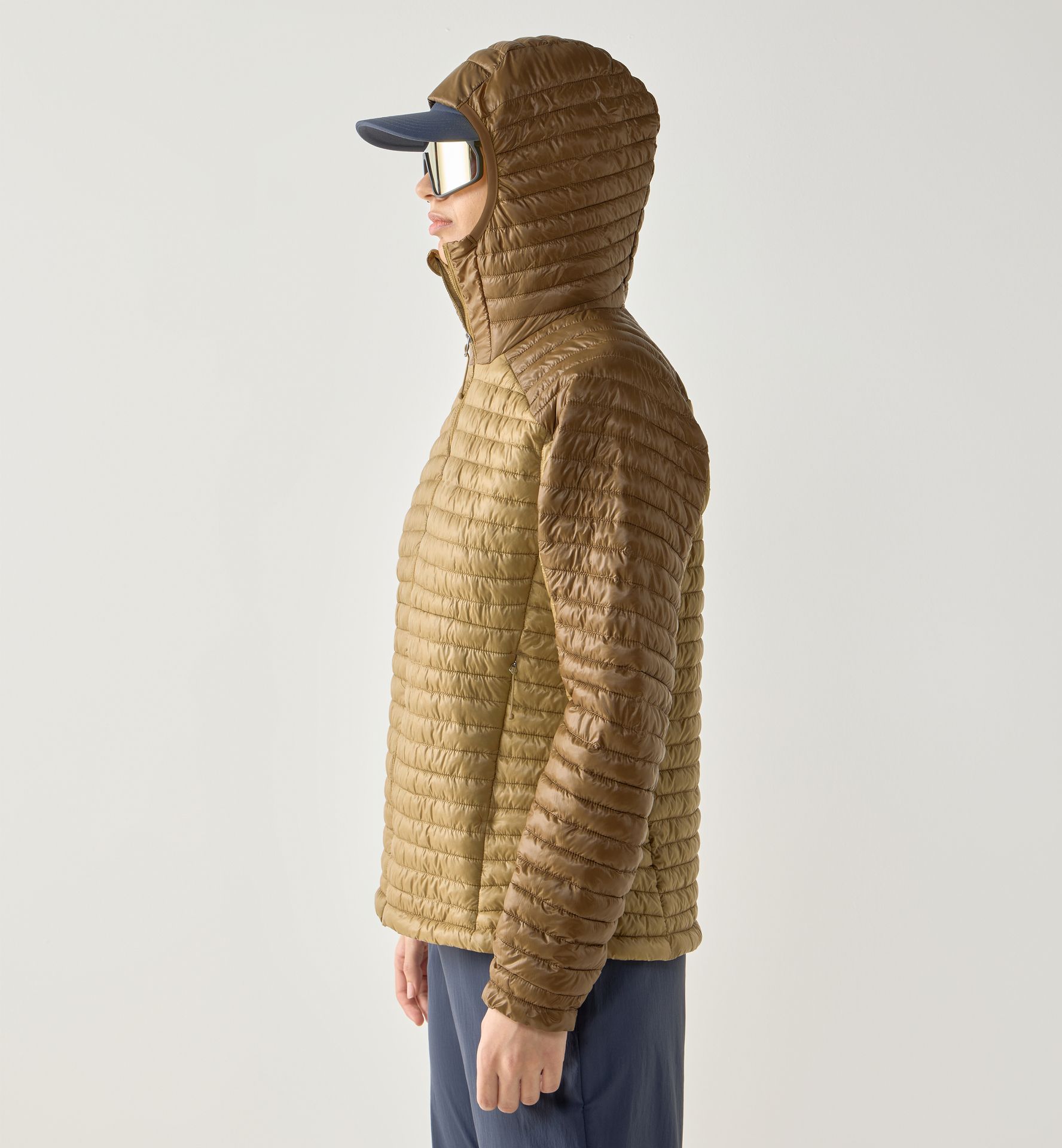 L.I.M Mimic II Hood Women Oak Brown/Teak Brown