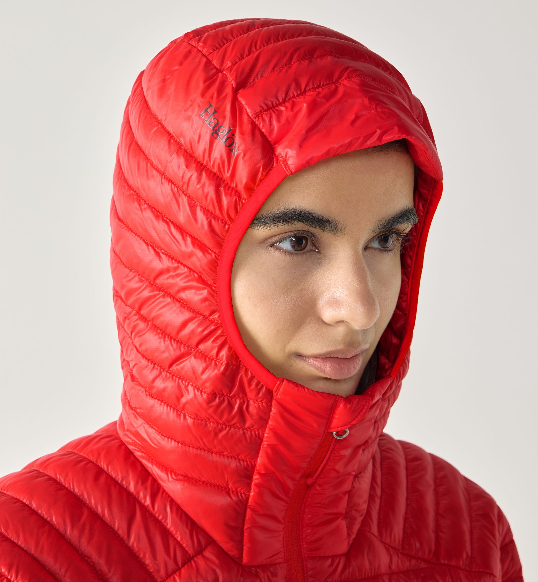 L.I.M Mimic II Hood Women Tech Red