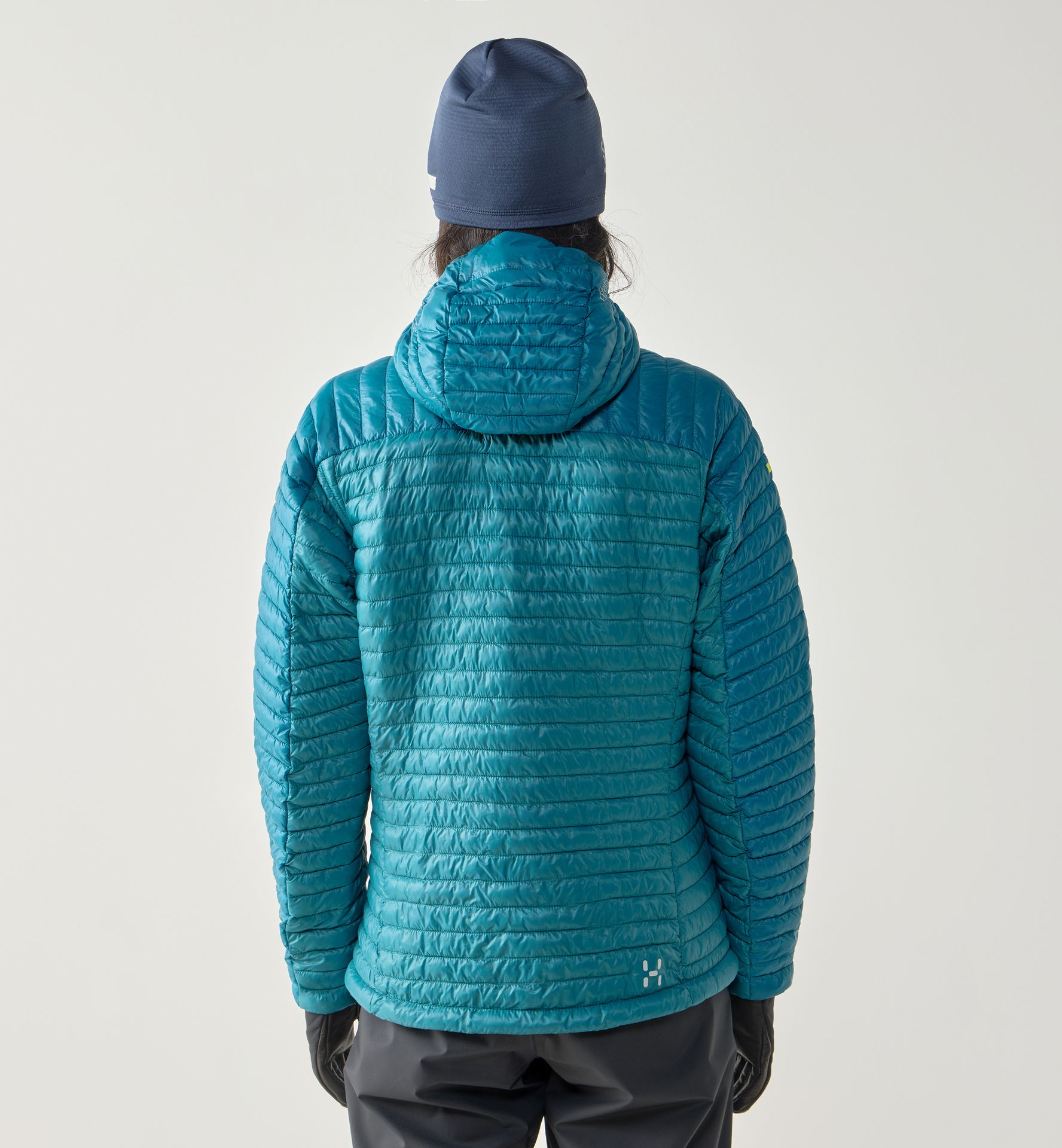 L.I.M Mimic II Hood Women Mountain Teal/Deep Teal