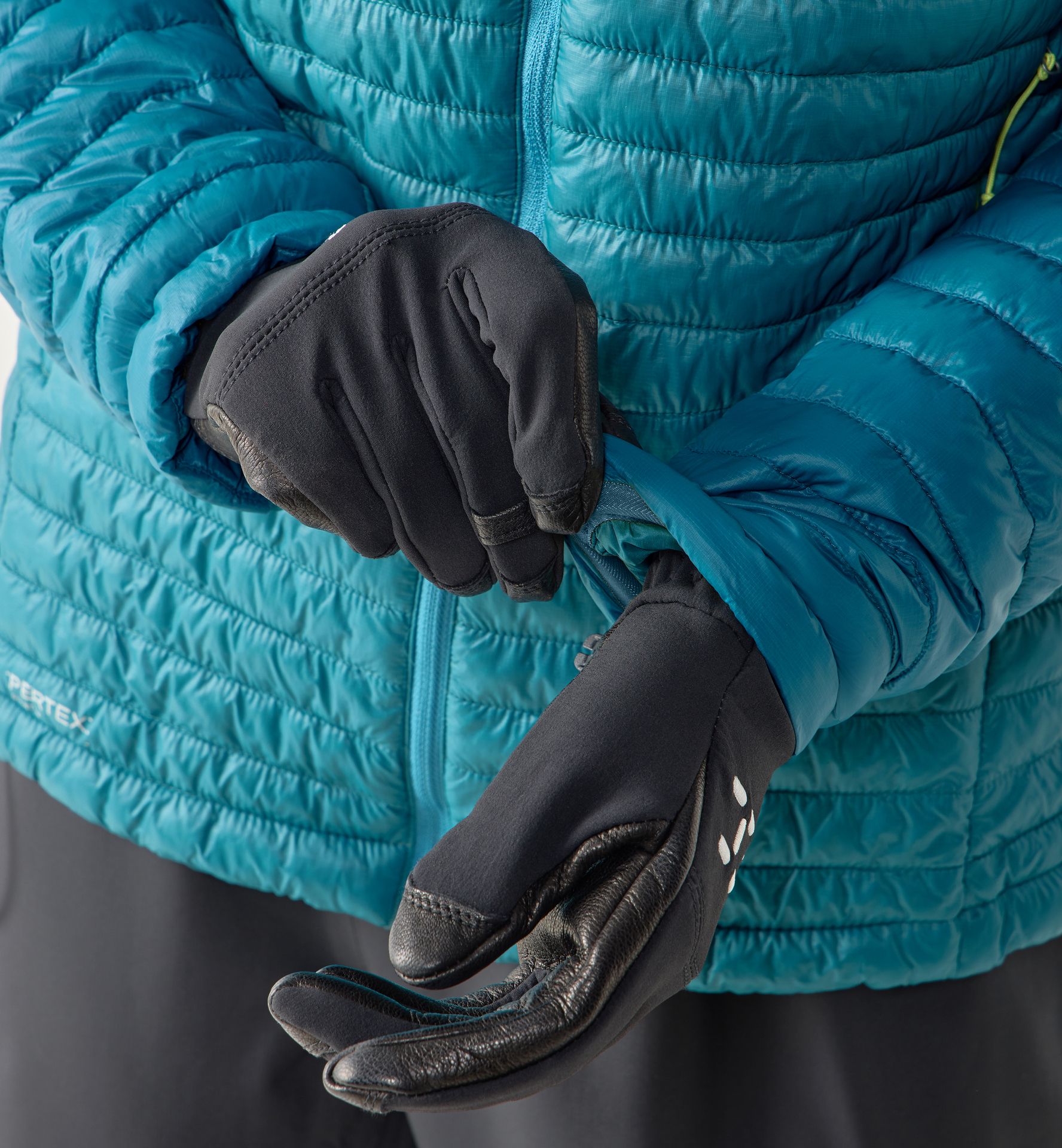 L.I.M Mimic II Hood Women Mountain Teal/Deep Teal