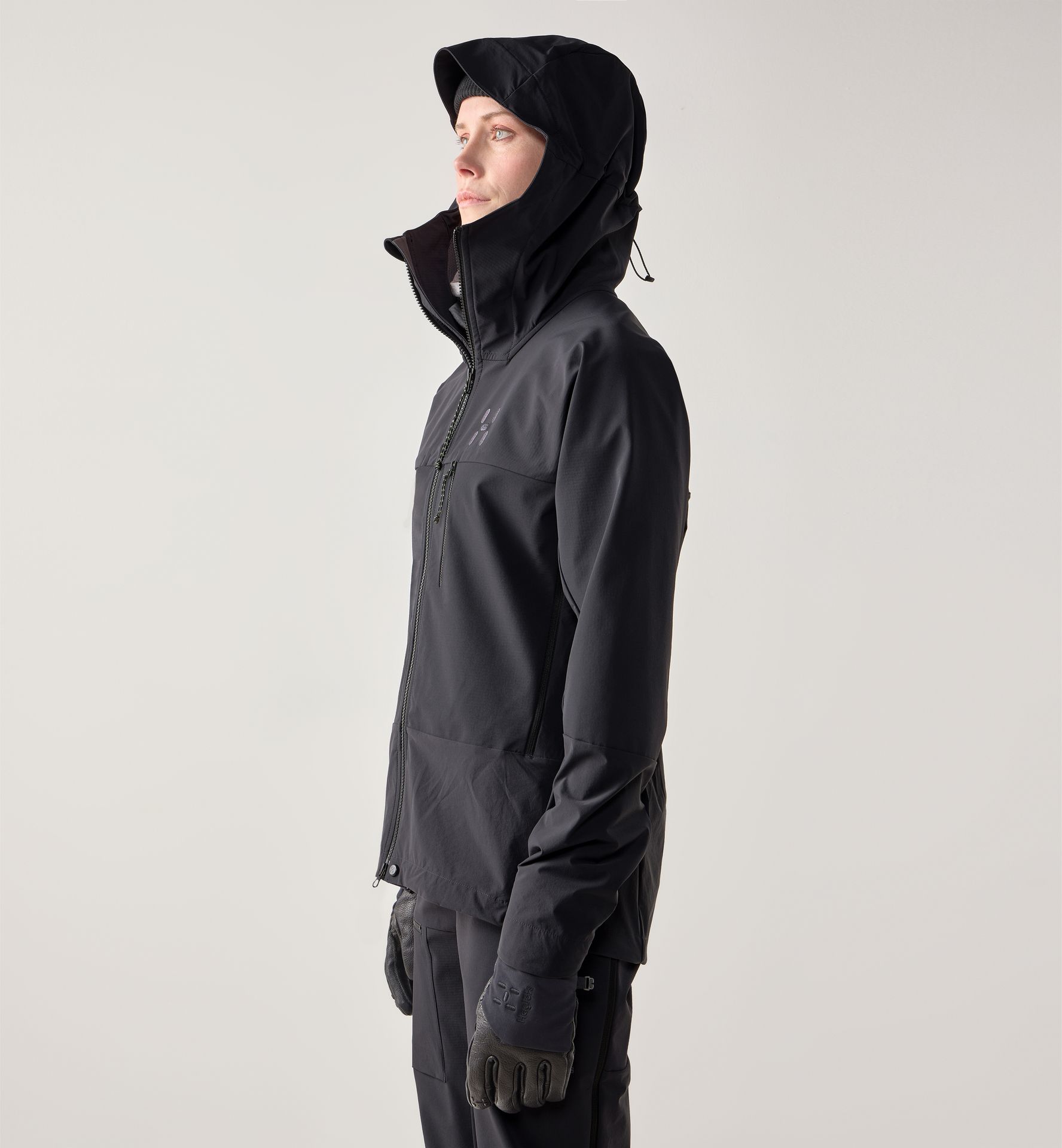 ROC Sight Softshell II Jacket Women True Black