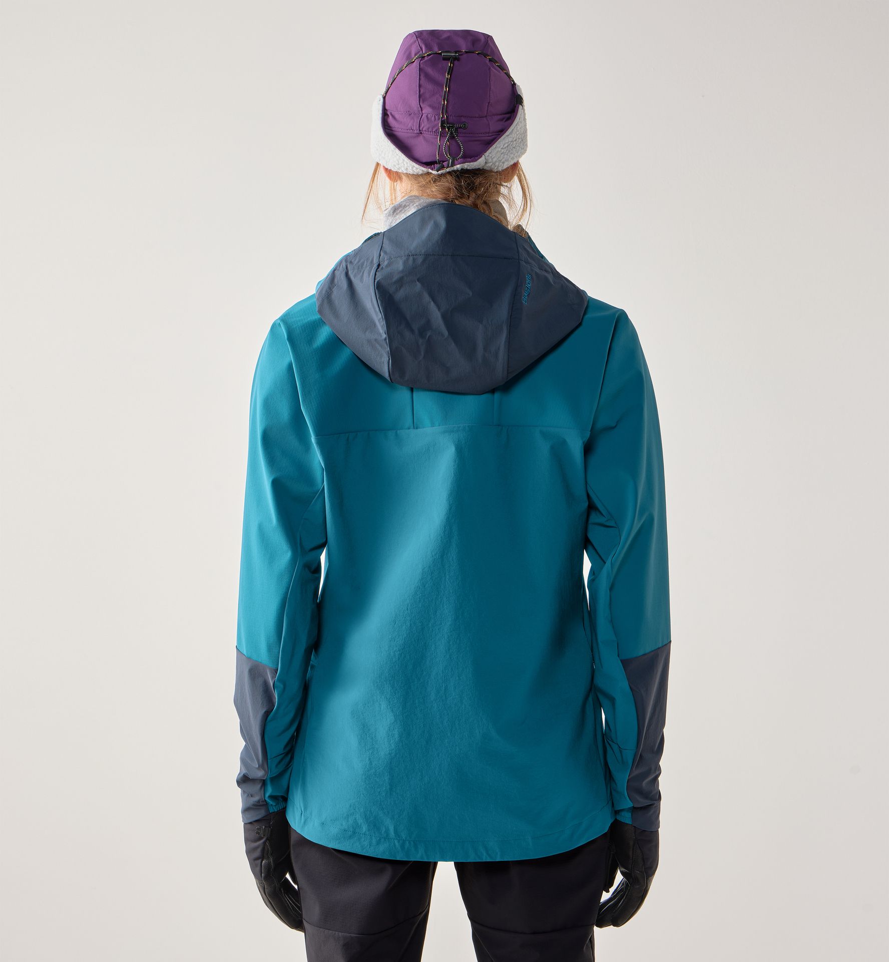 ROC Sight Softshell II Jacket Women Deep Teal/Tarn Blue