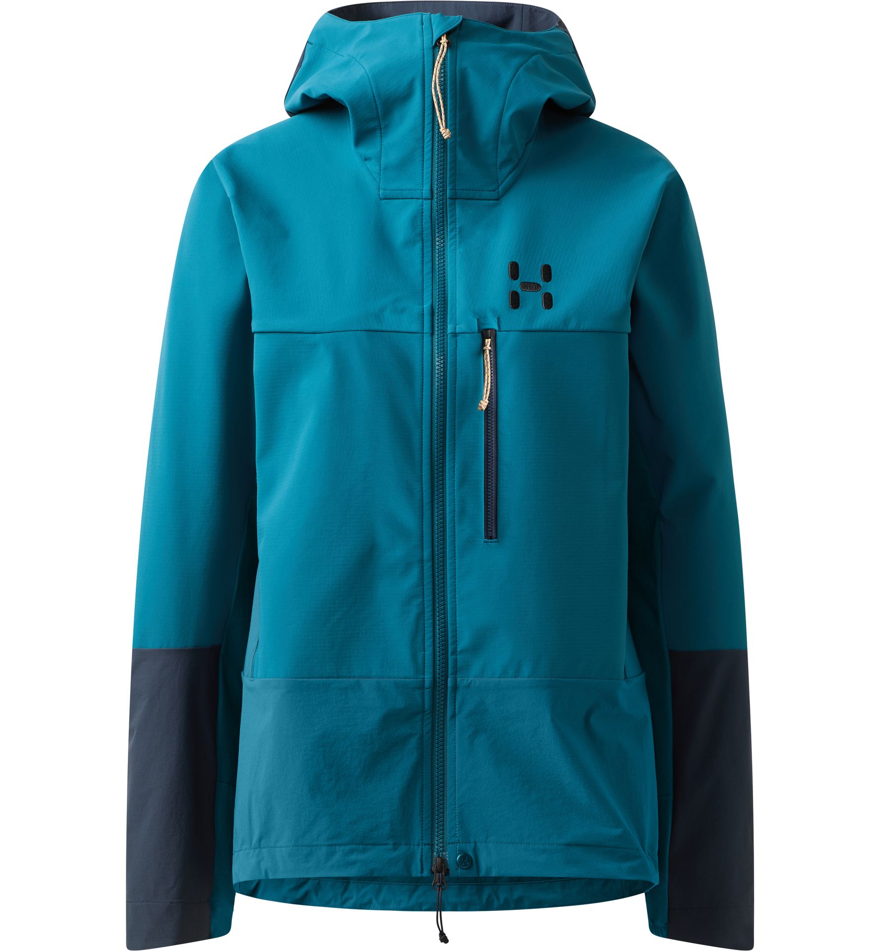 ROC Sight Softshell II Jacket Women Deep Teal/Tarn Blue