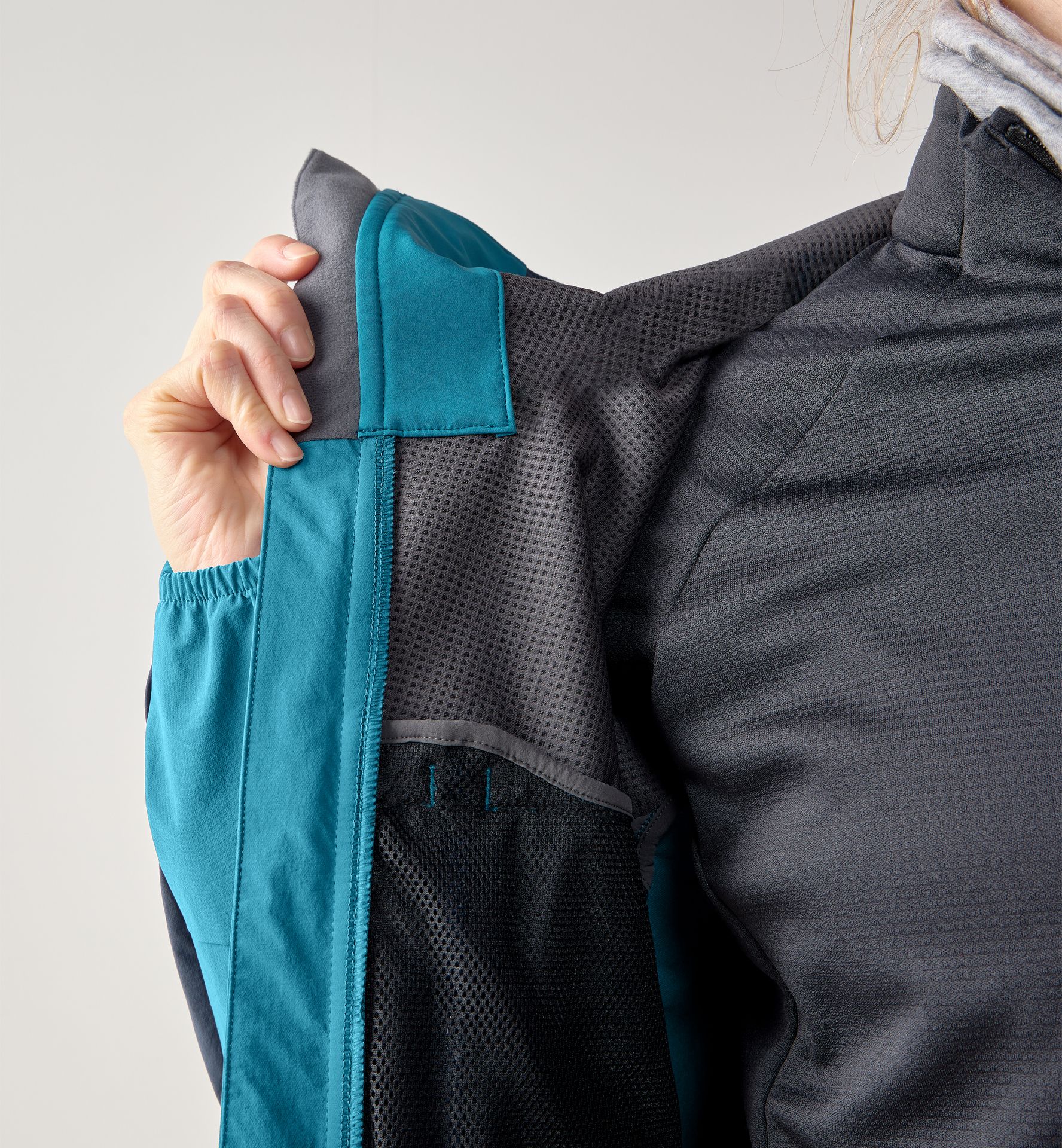 ROC Sight Softshell II Jacket Women Deep Teal/Tarn Blue
