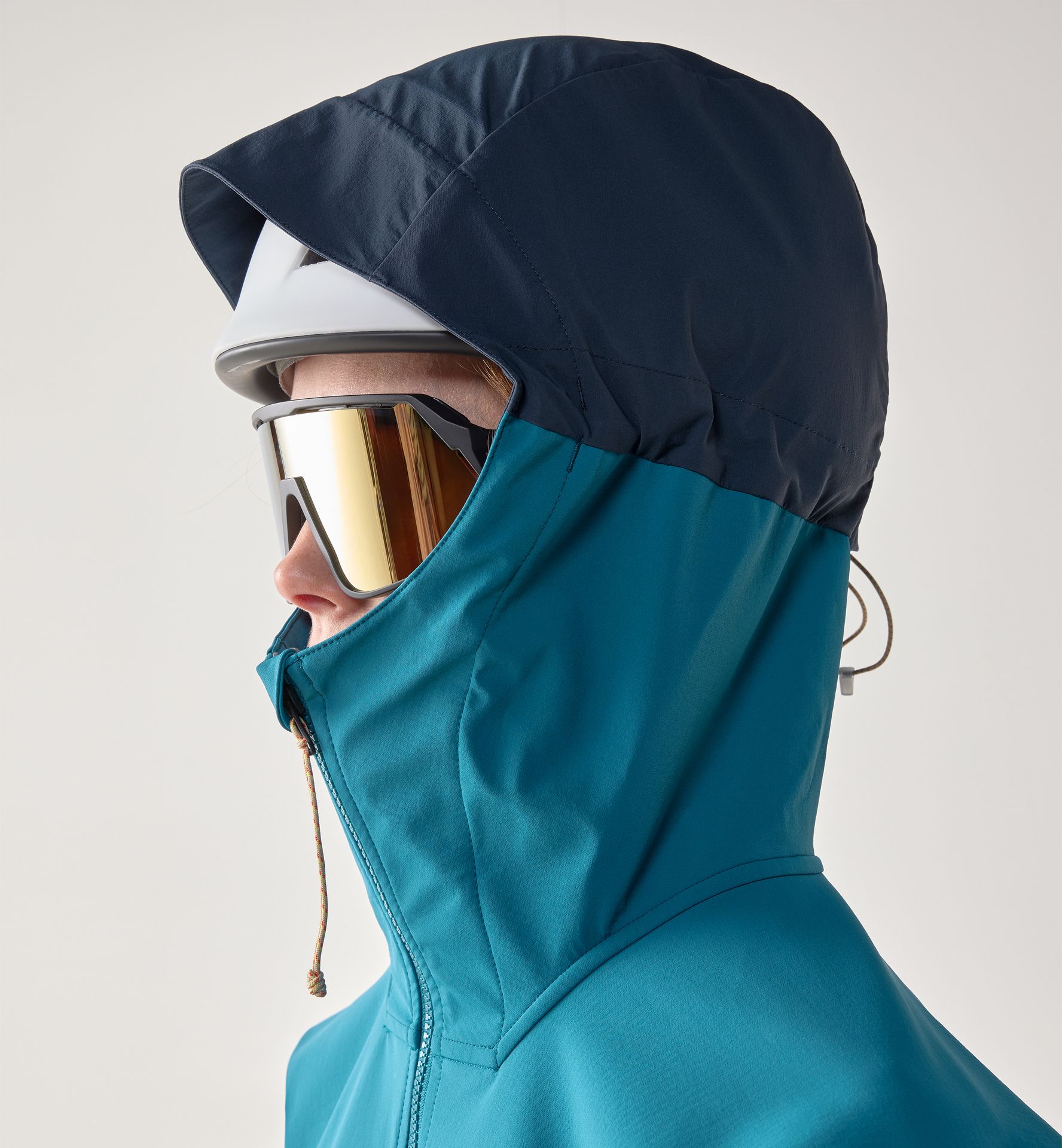 ROC Sight Softshell II Jacket Women Deep Teal/Tarn Blue