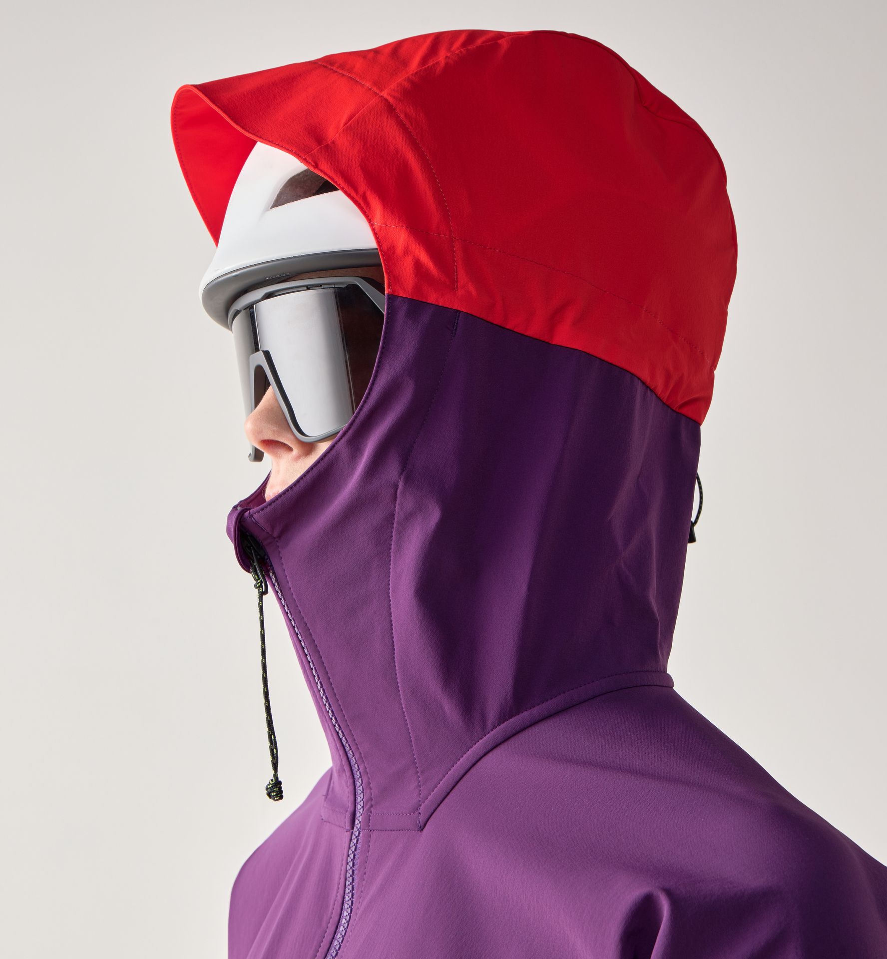 ROC Sight Softshell II Jacket Women Purple Night/Tech Red