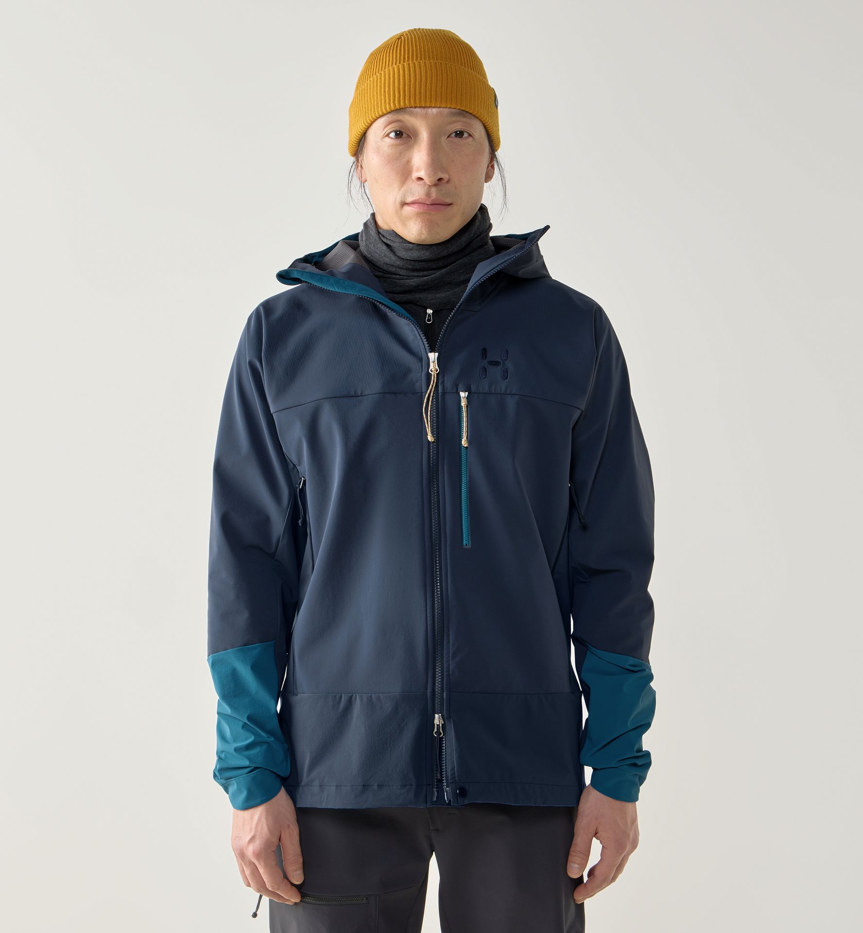 ROC Sight Softshell II Jacket Men Tarn Blue/Deep Teal