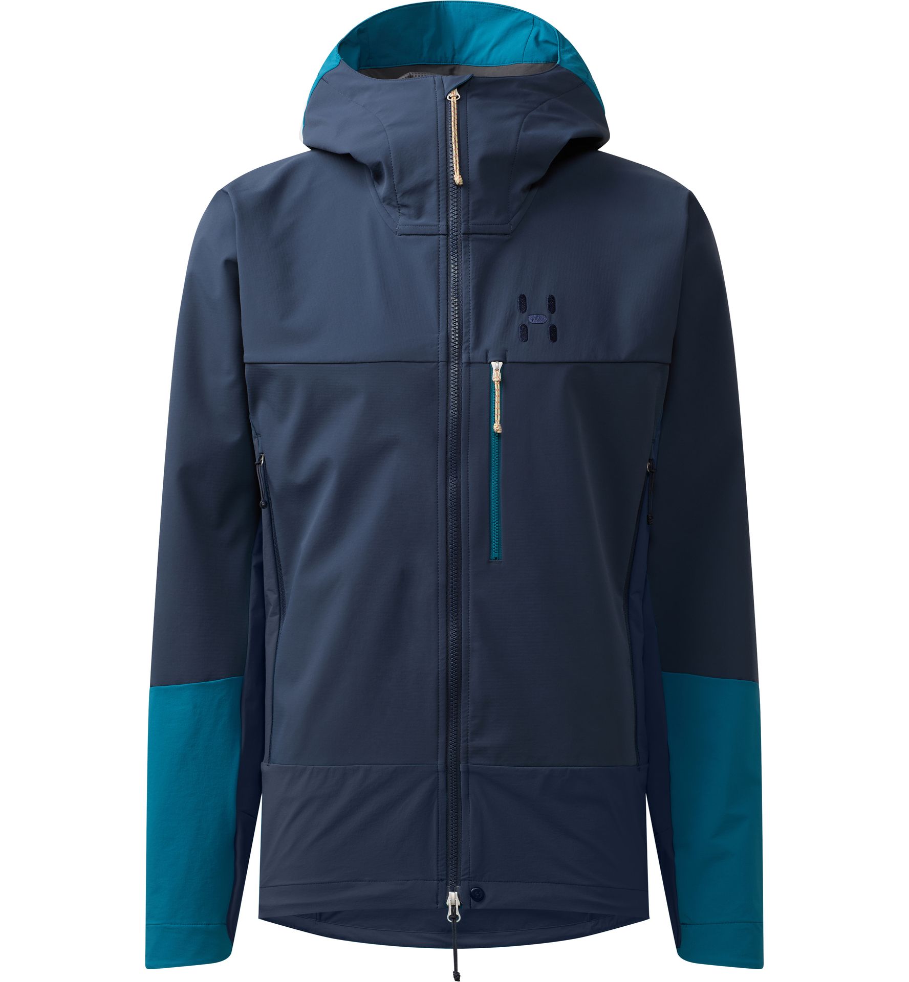 ROC Sight Softshell II Jacket Men Tarn Blue/Deep Teal