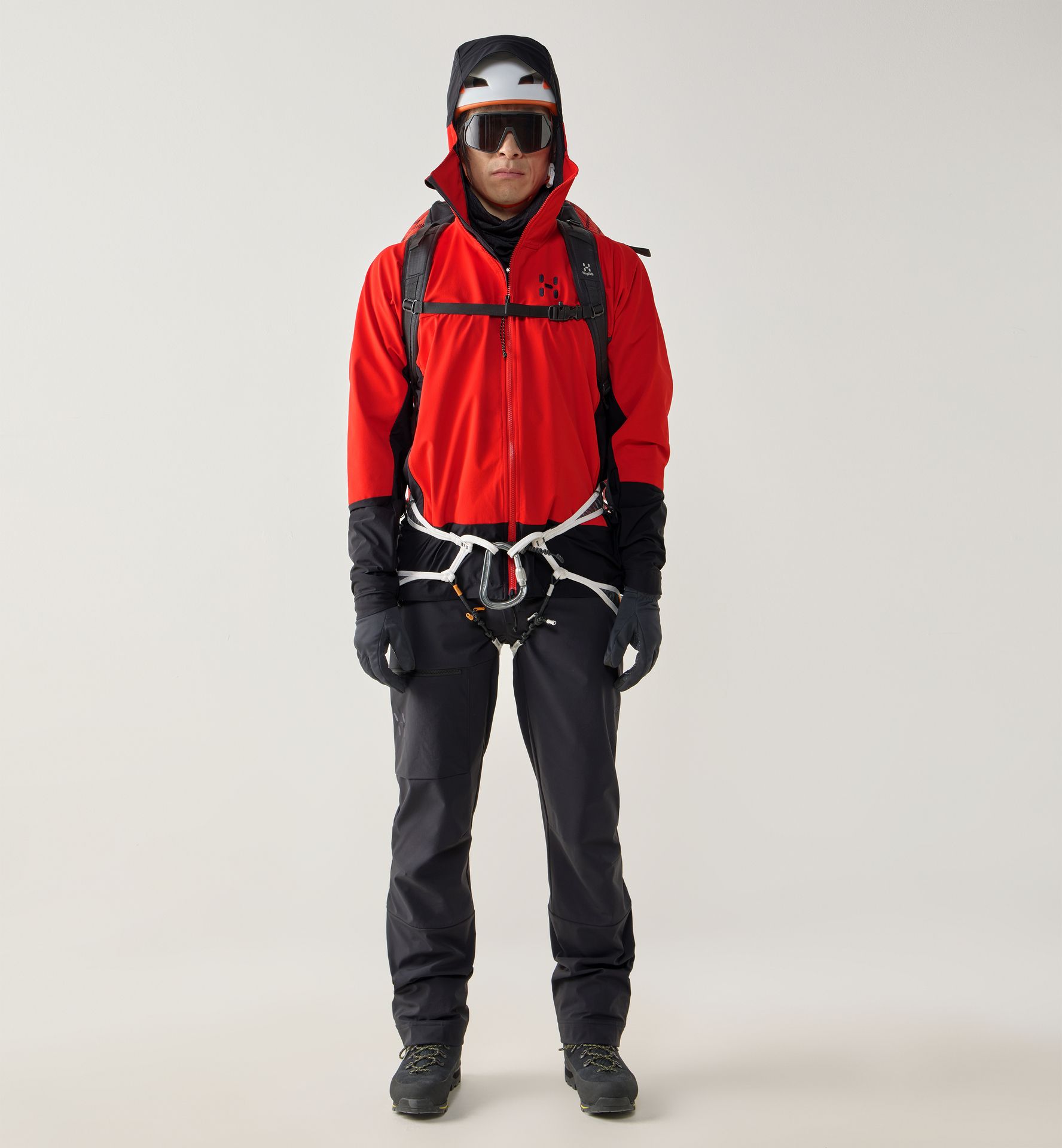 ROC Sight Softshell II Jacket Men Tech red/True black