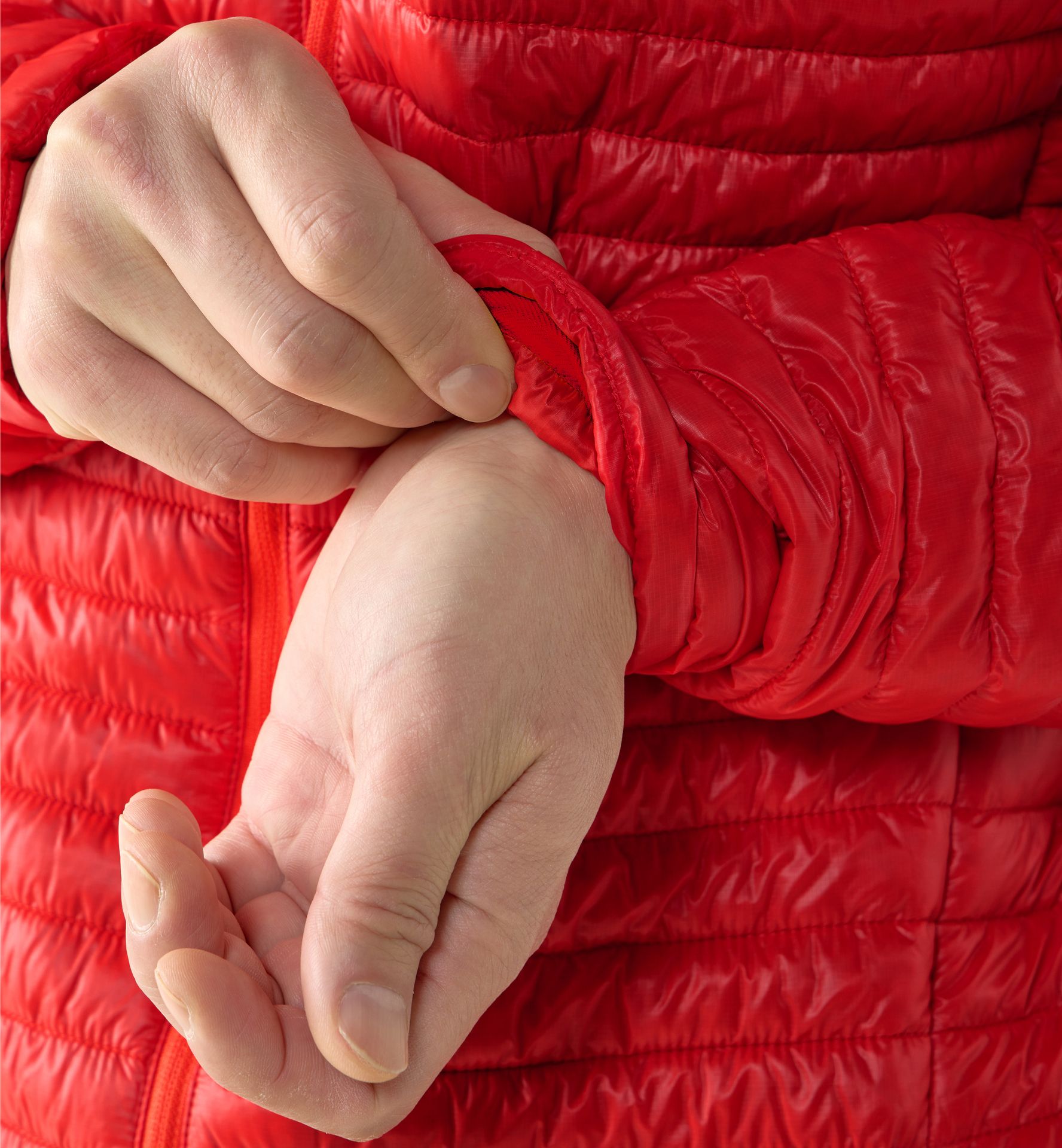 L.I.M Mimic II Hood Men Tech Red