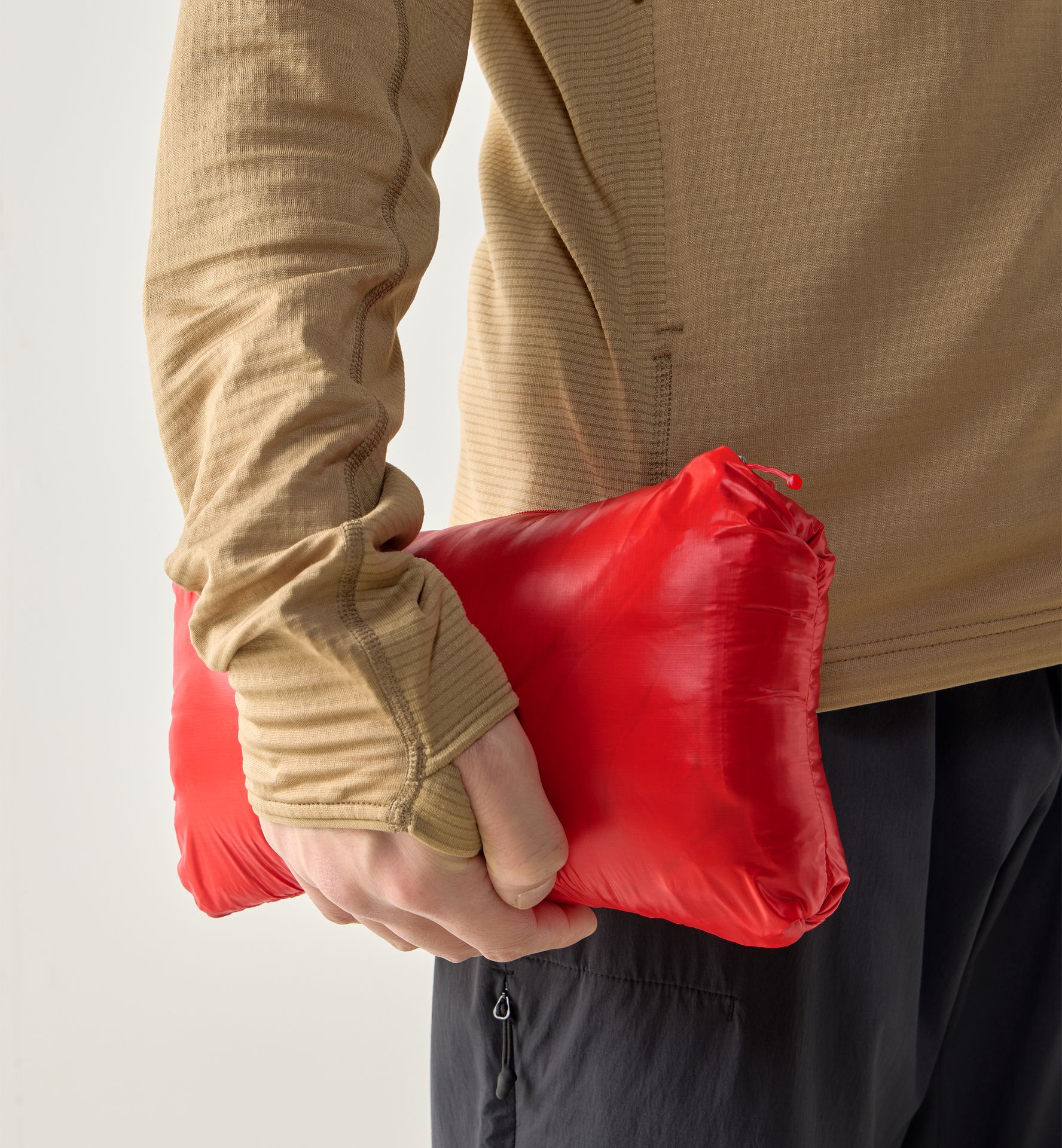 L.I.M Mimic II Hood Men Tech Red