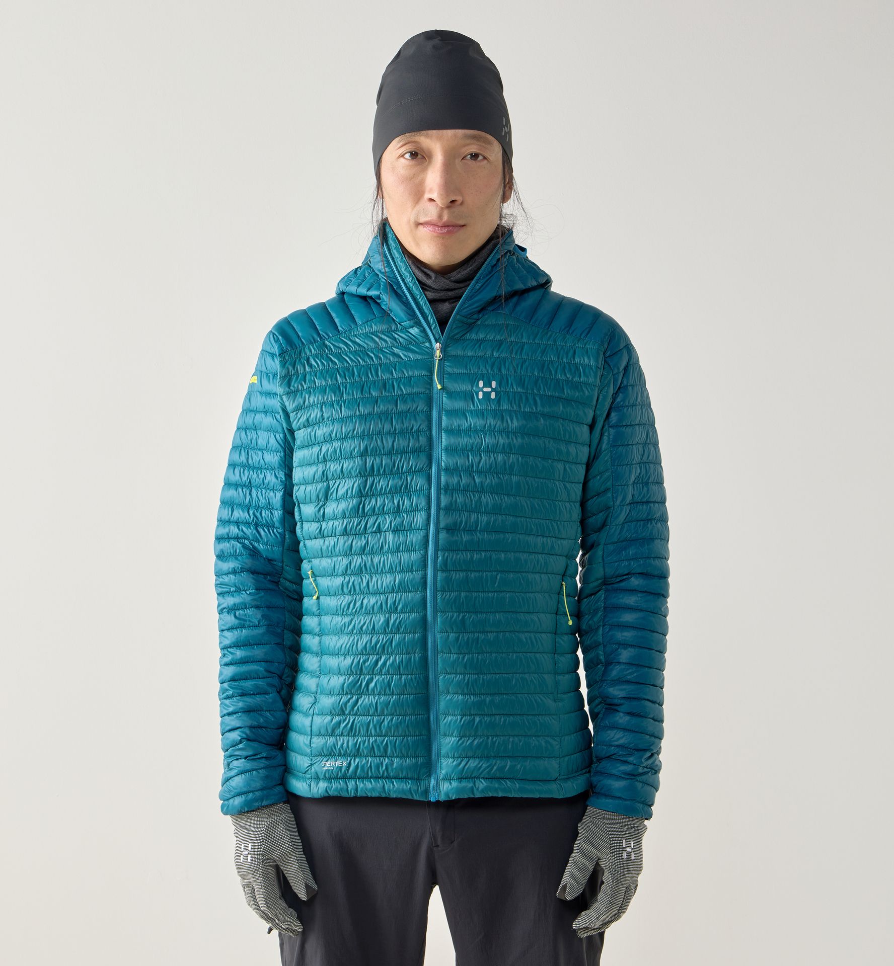 L.I.M Mimic II Hood Men Mountain Teal/Deep Teal