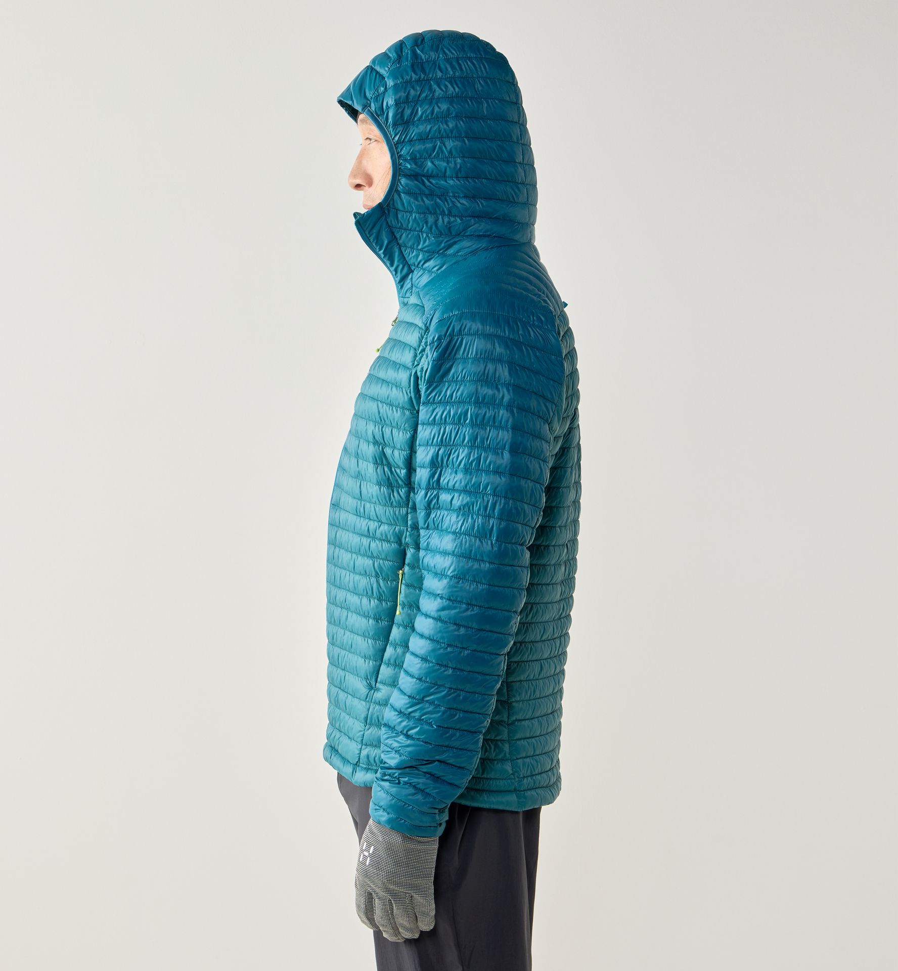 L.I.M Mimic II Hood Men Mountain Teal/Deep Teal