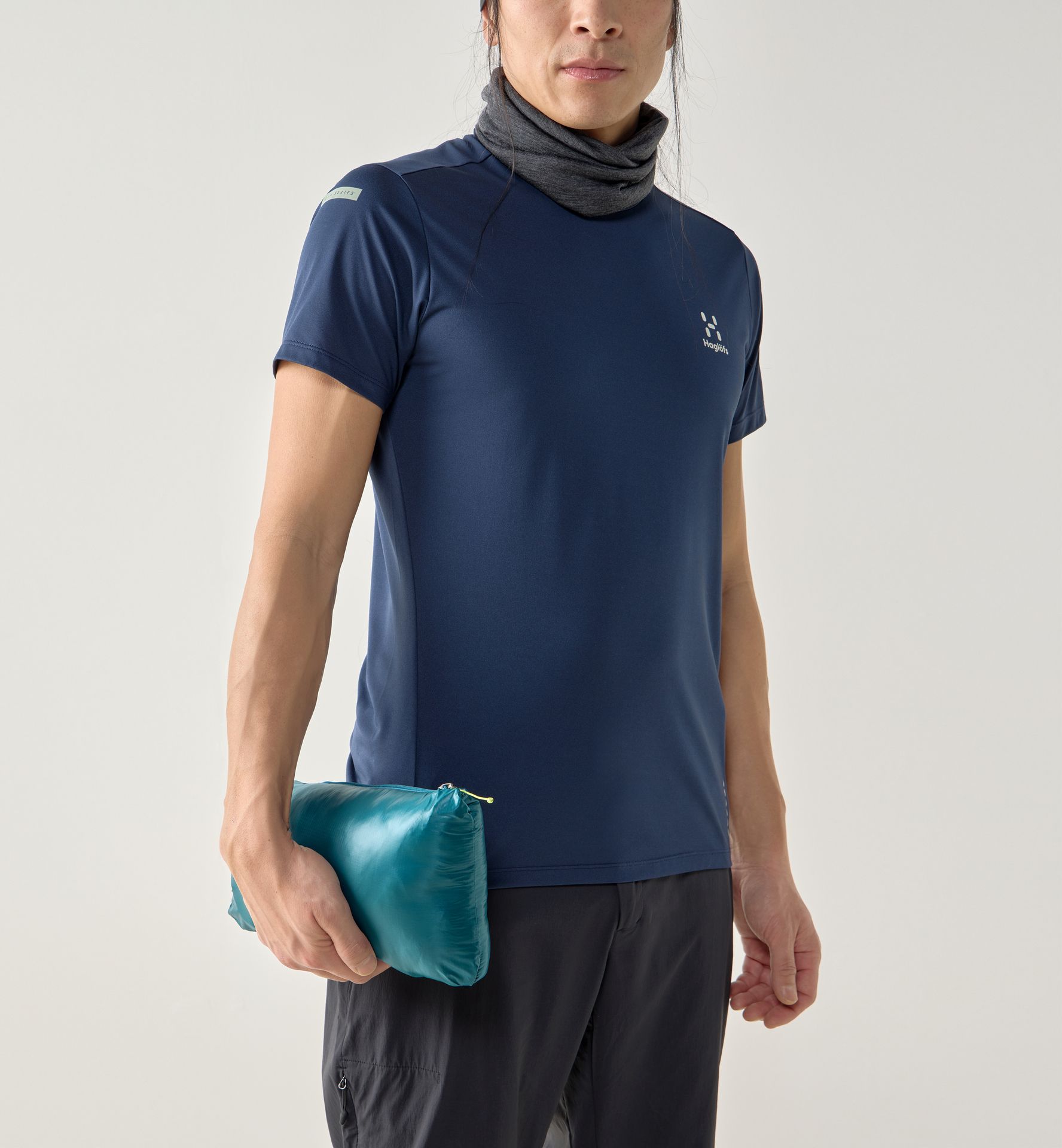 L.I.M Mimic II Hood Men Mountain Teal/Deep Teal