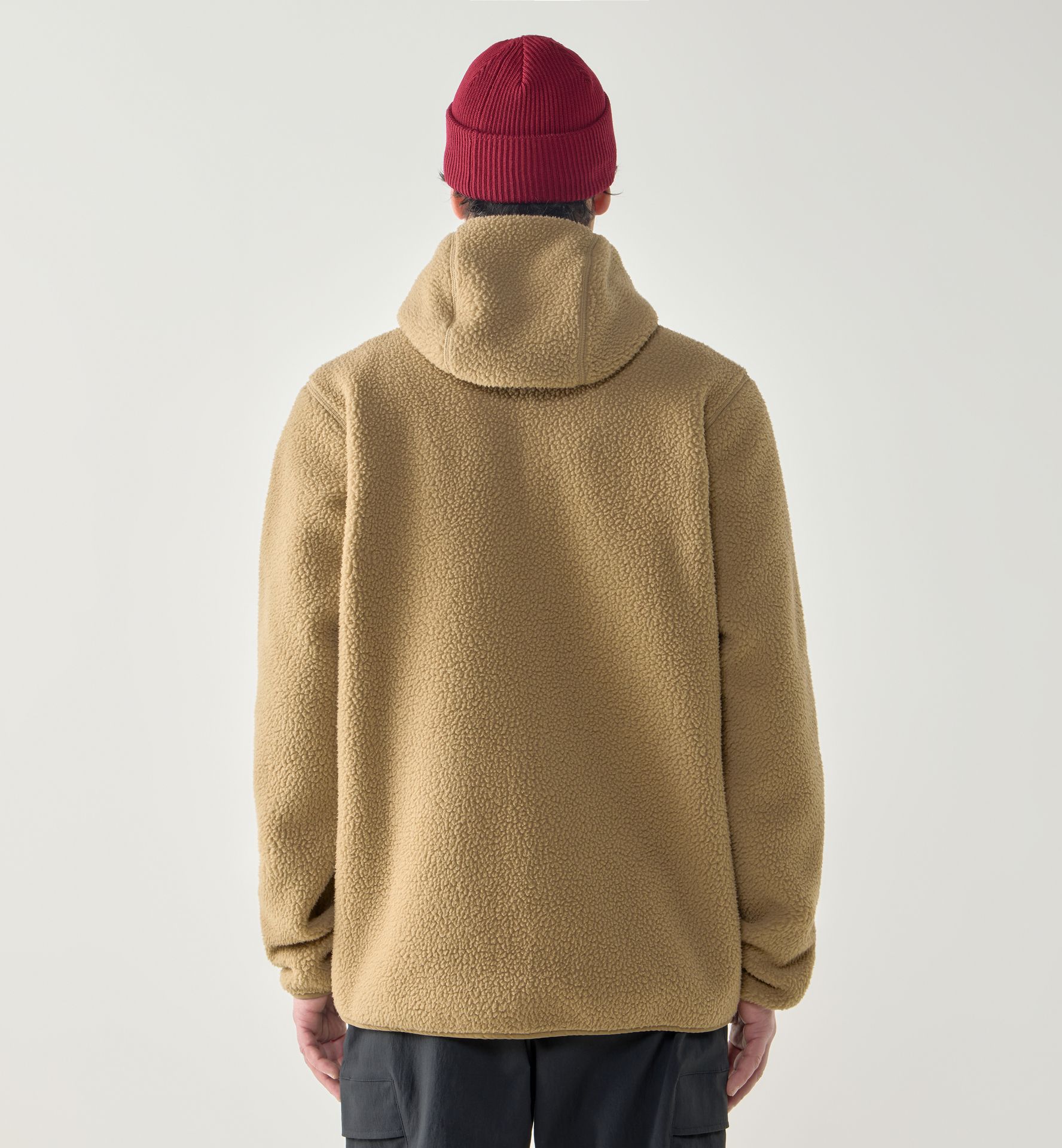 Funäs Pile Hood Men Oak Brown