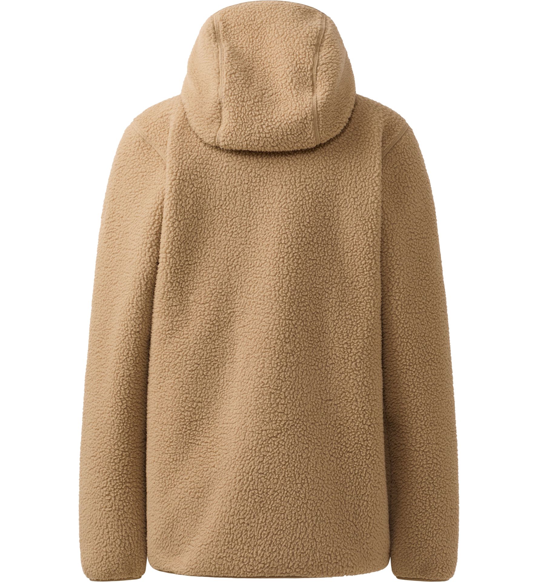 Funäs Pile Hood Women Oak Brown