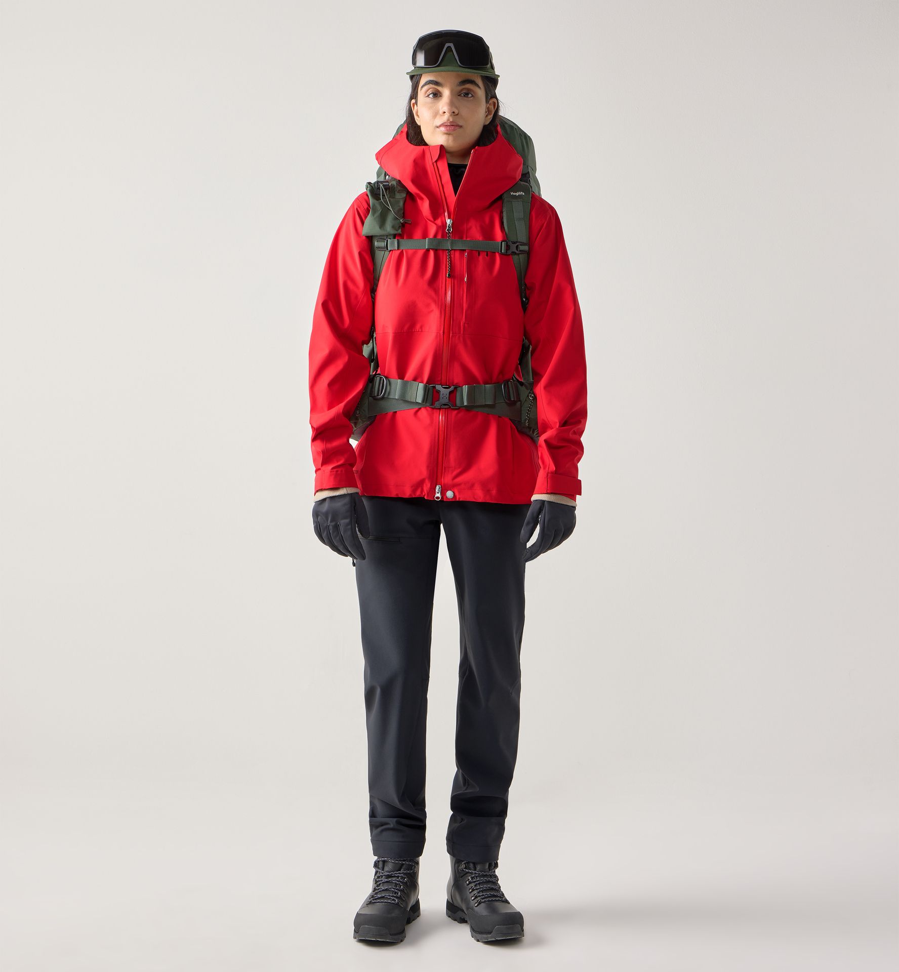 Front Proof II Jacket Women Bright Red