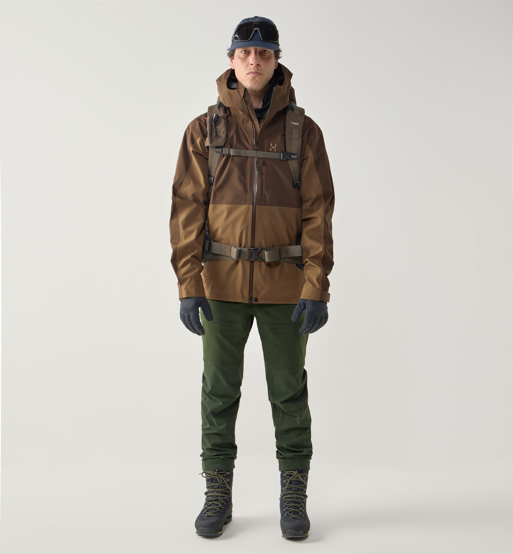 Front Proof II Jacket Men Woodland Brown/Teak Brown