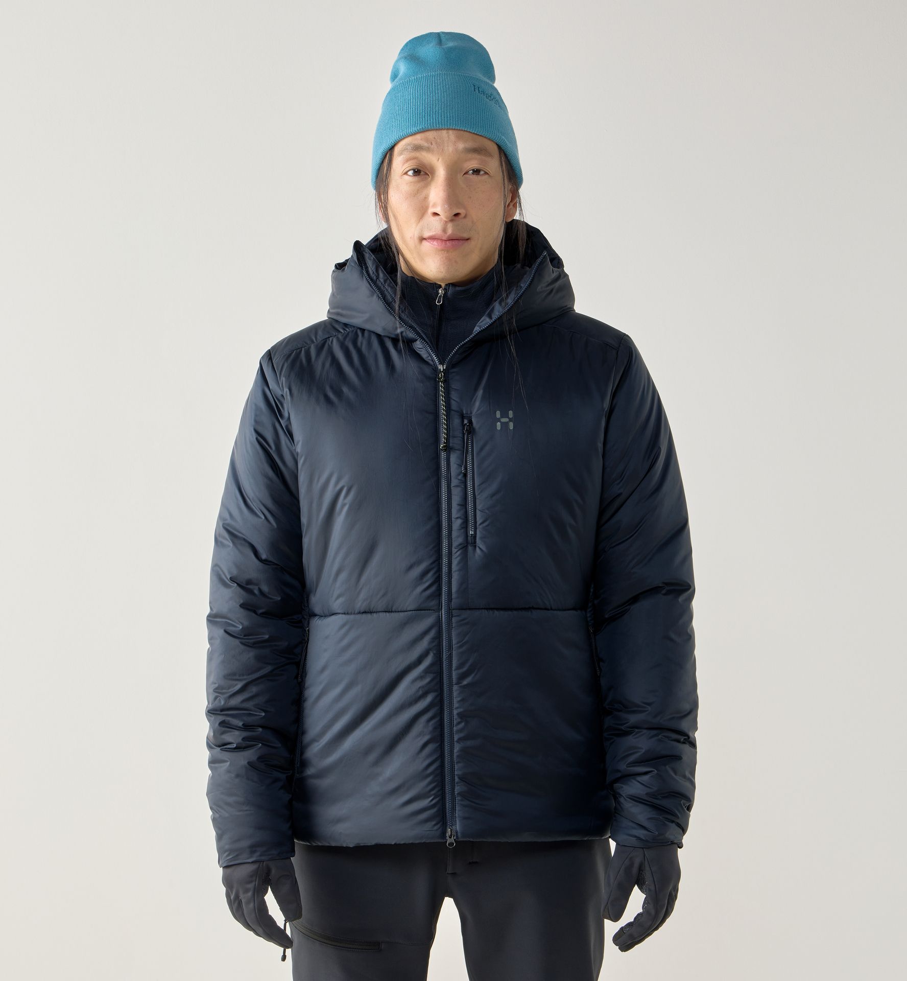 Breeze Mimic Hood Men Tarn Blue