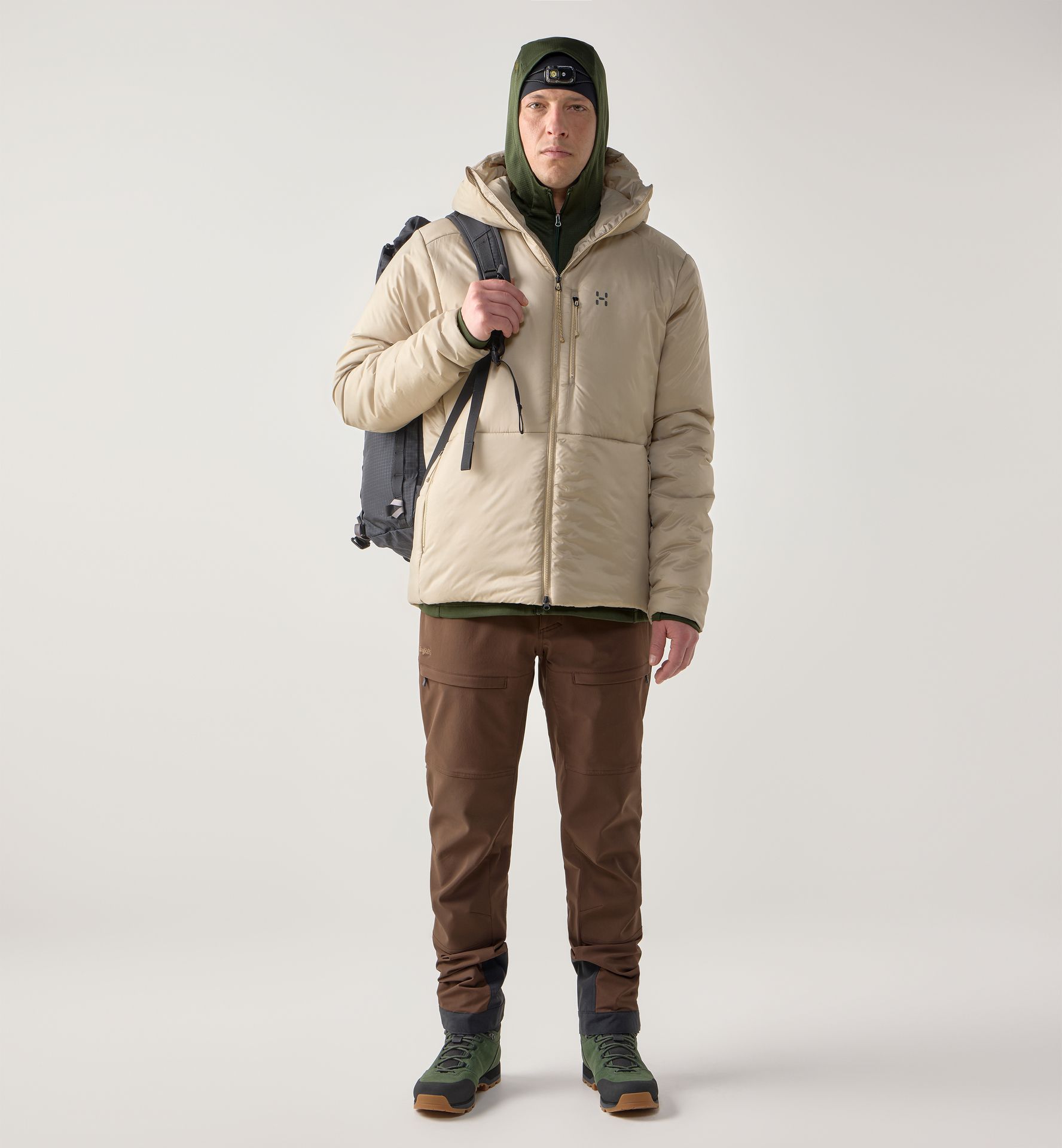 Breeze Mimic Hood Men Chalk Beige