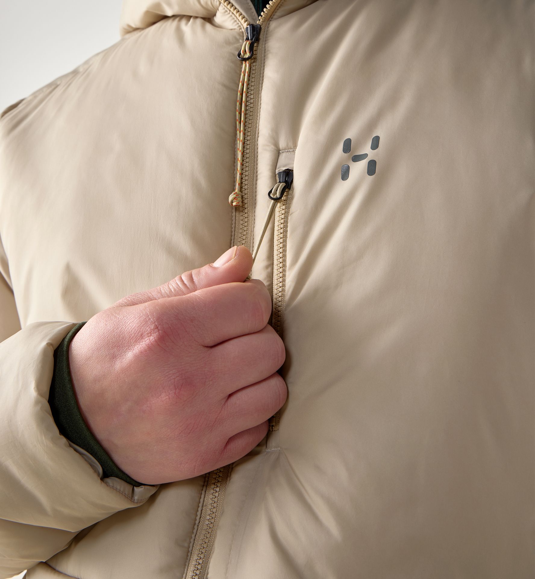 Breeze Mimic Hood Men Chalk Beige